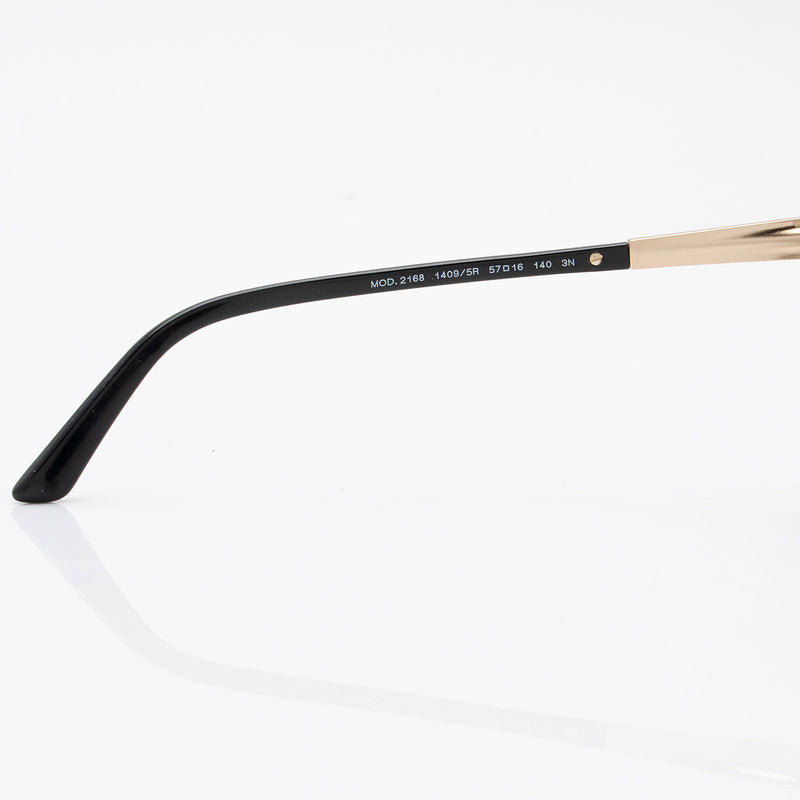 Versace Mirrored Cat Eye Sunglasses (SHF-AYuPGn)