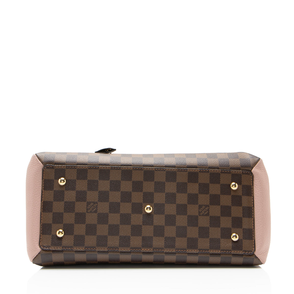 Louis Vuitton Damier Ebene Cuir Taurillon Normandy Satchel