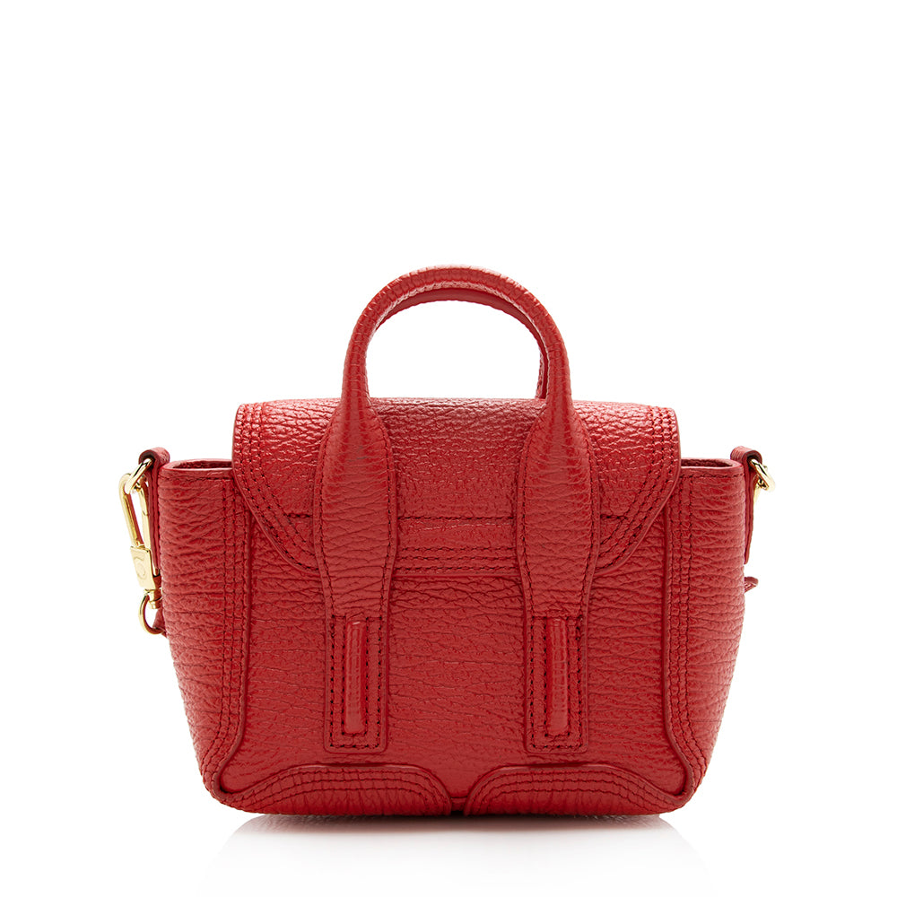 3.1 Phillip Lim Leather Pashli Nano Satchel (SHF-17125)