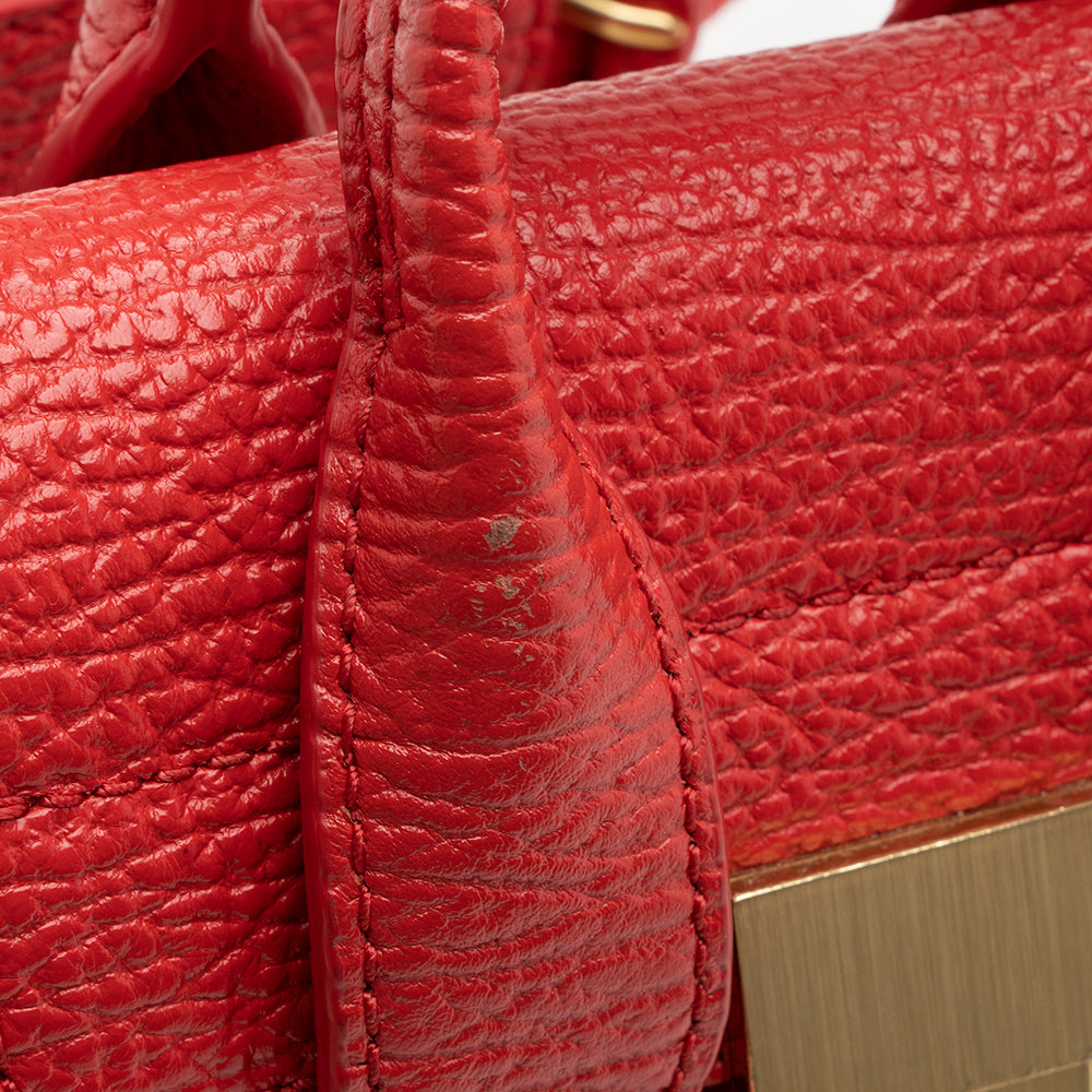 3.1 Phillip Lim Leather Pashli Nano Satchel (SHF-17125)