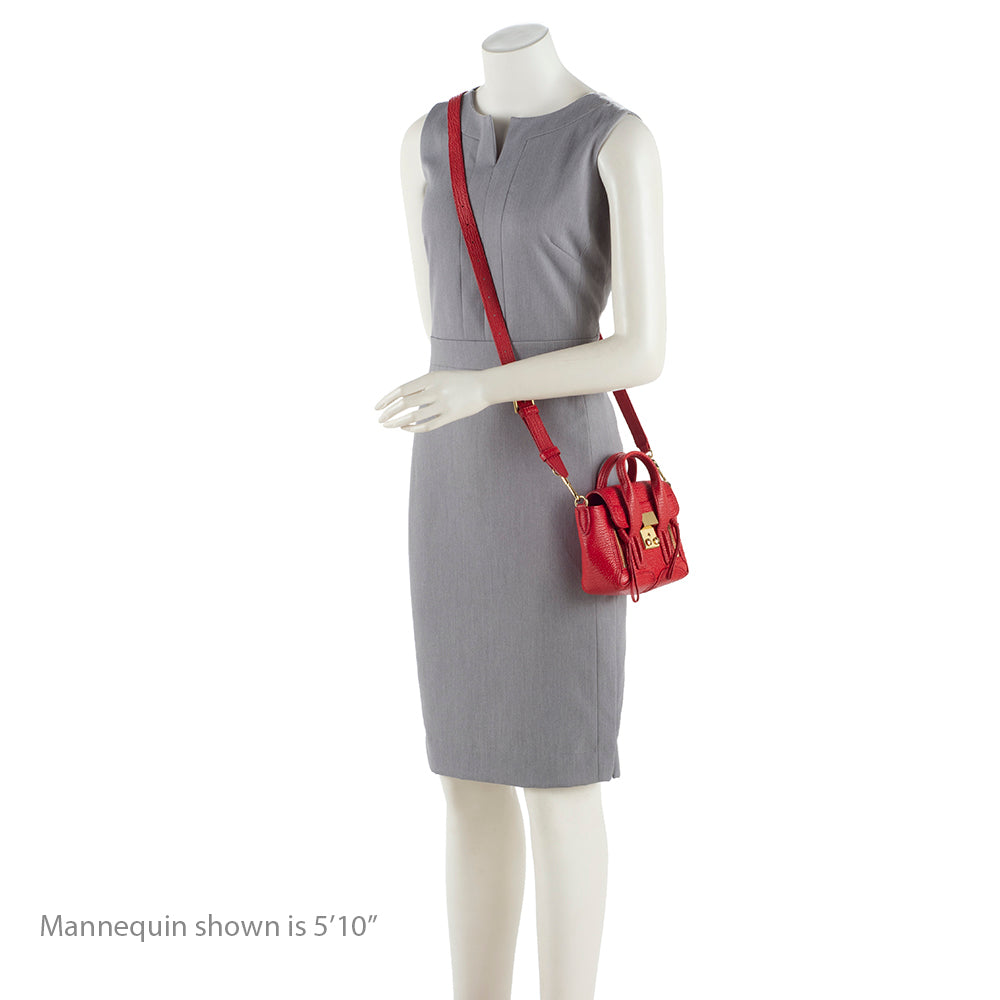 3.1 Phillip Lim Leather Pashli Nano Satchel (SHF-17125)