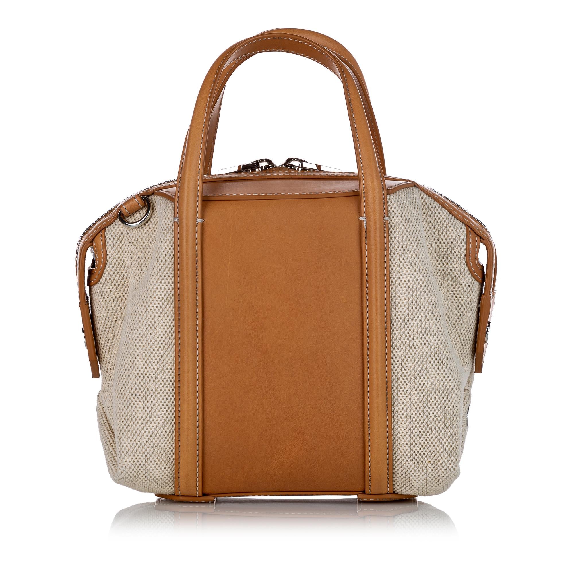 Alexander Wang Emile Leather Satchel (SHG-23363)