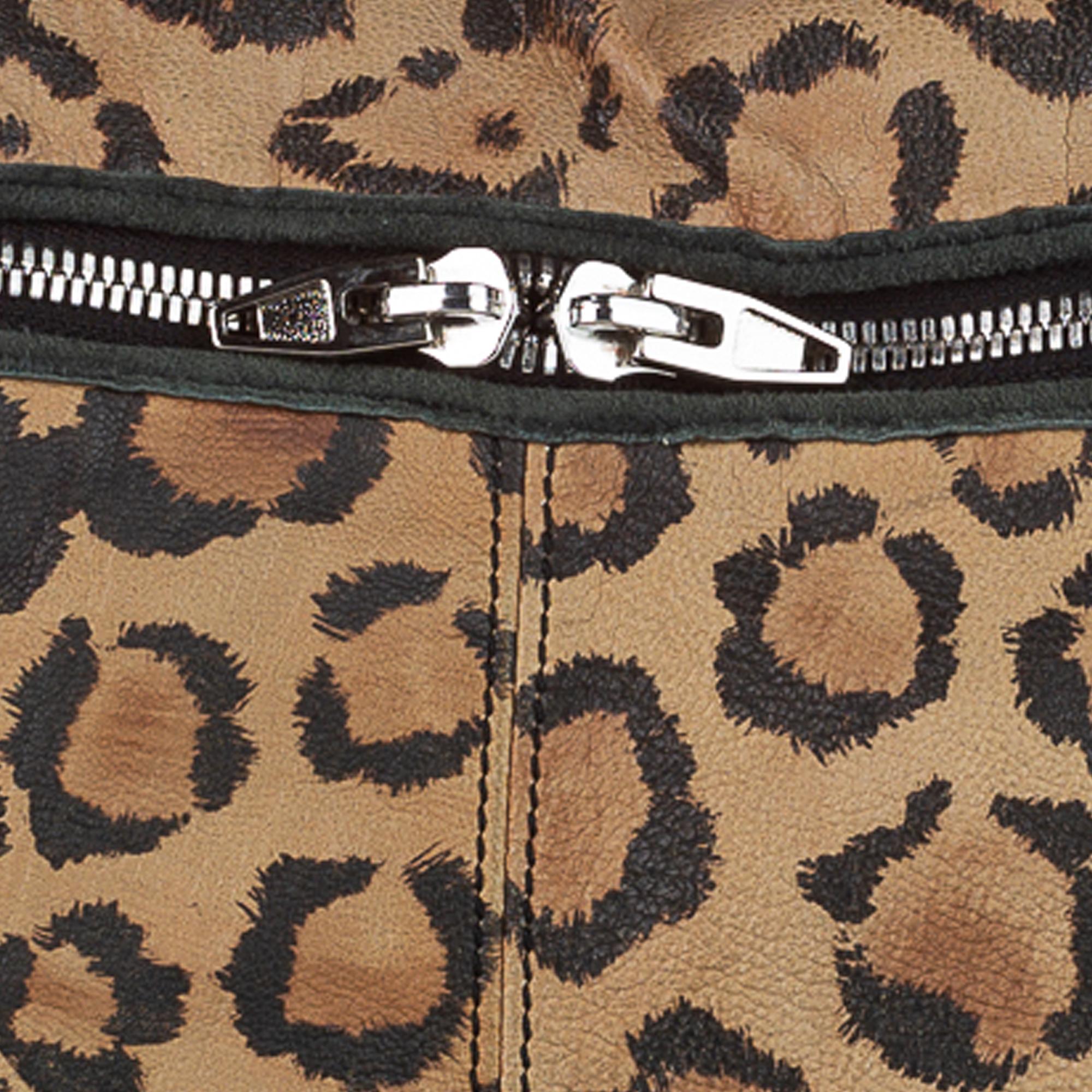 Alexander Wang Leopard Print Leather Shoulder Bag (SHG-24251)