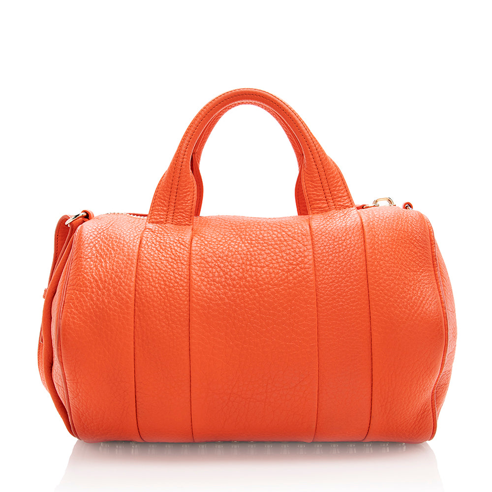 Alexander Wang Pebbled Lambskin Rocco Satchel (SHF-19288)