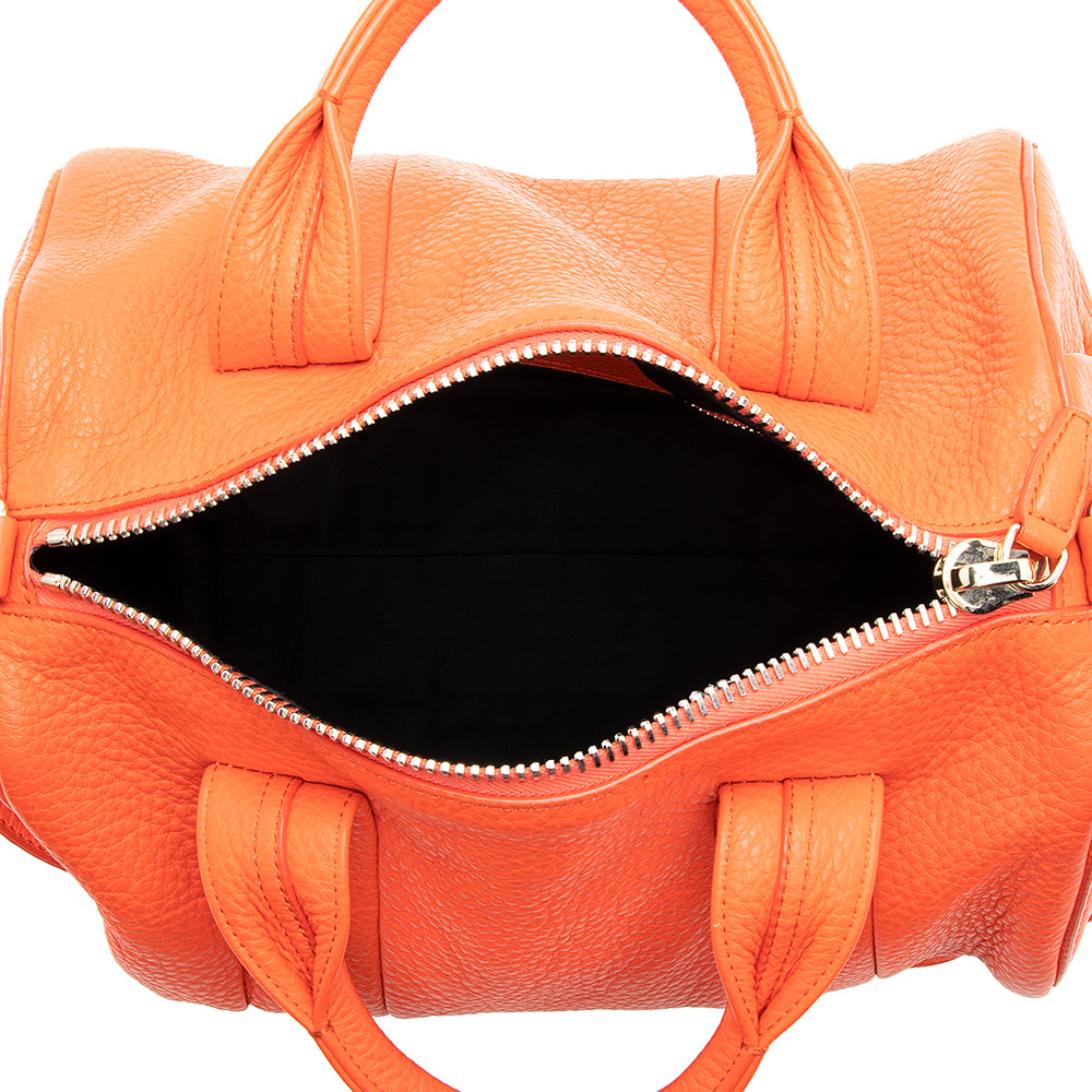 Alexander Wang Pebbled Lambskin Rocco Satchel (SHF-19288)