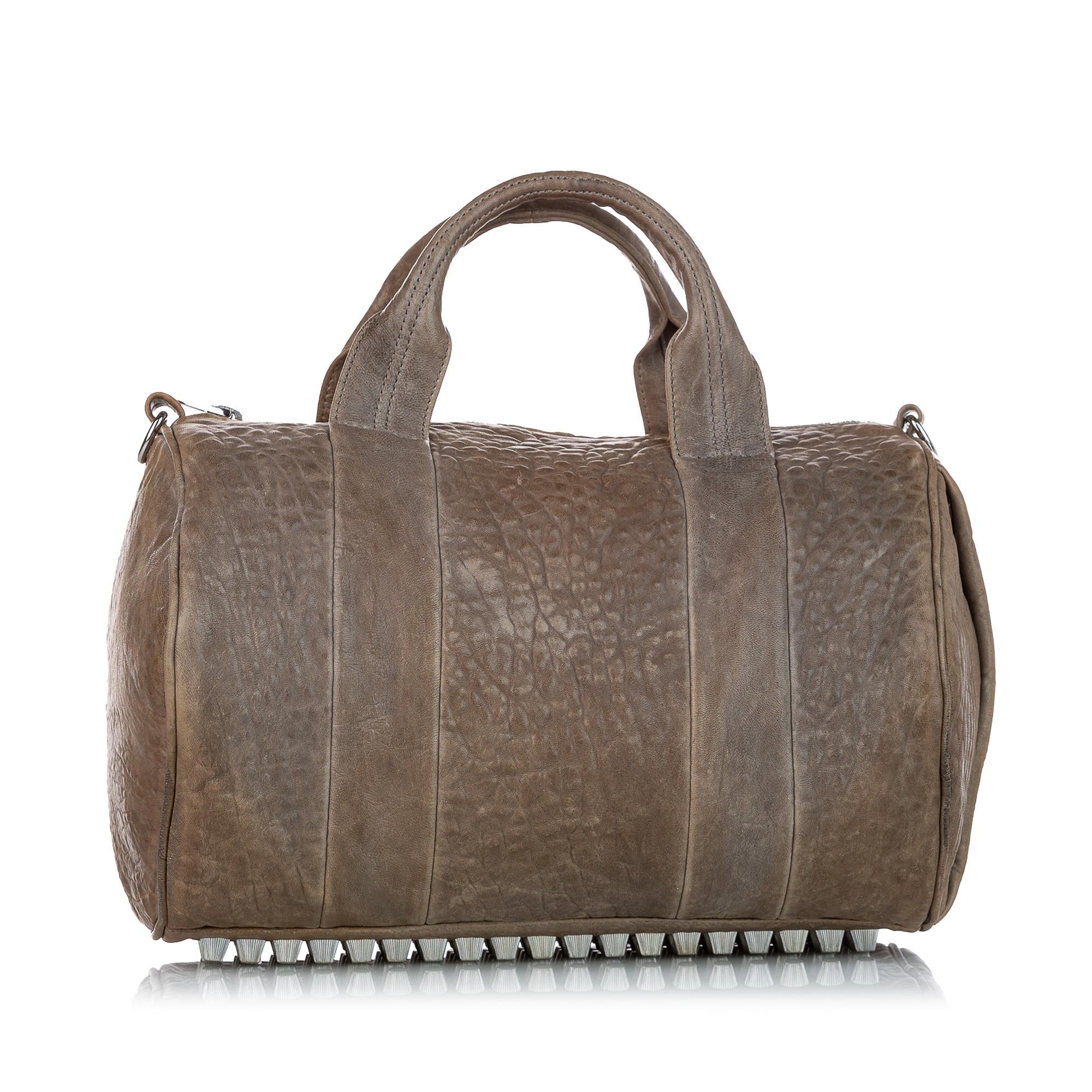 Alexander Wang Rocco Leather Satchel (SHG-27909)