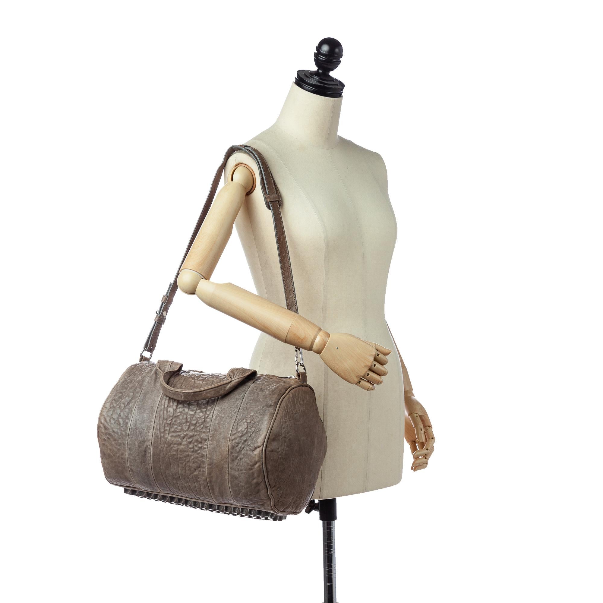 Alexander Wang Rocco Leather Satchel (SHG-27909)