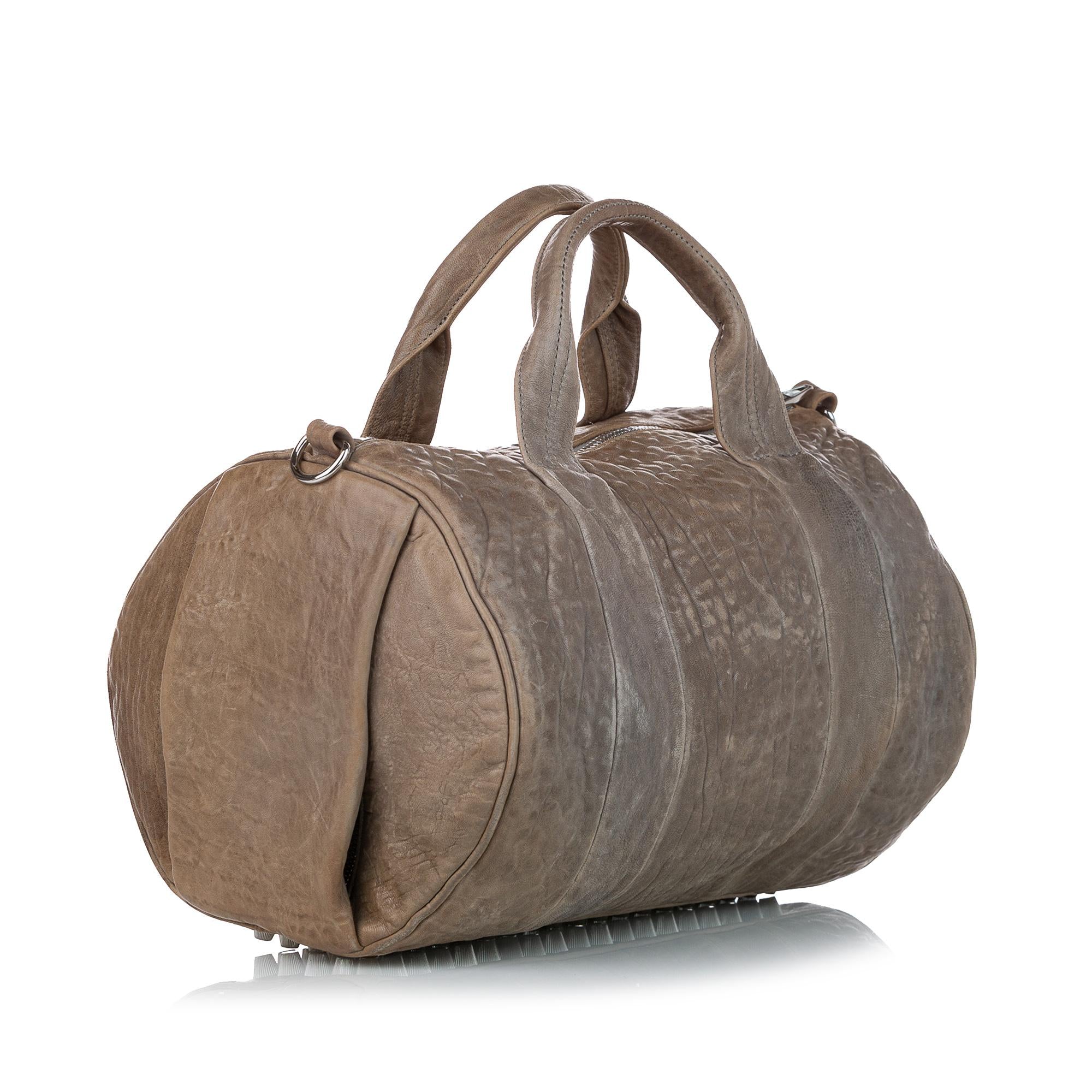 Alexander Wang Rocco Leather Satchel (SHG-27909)