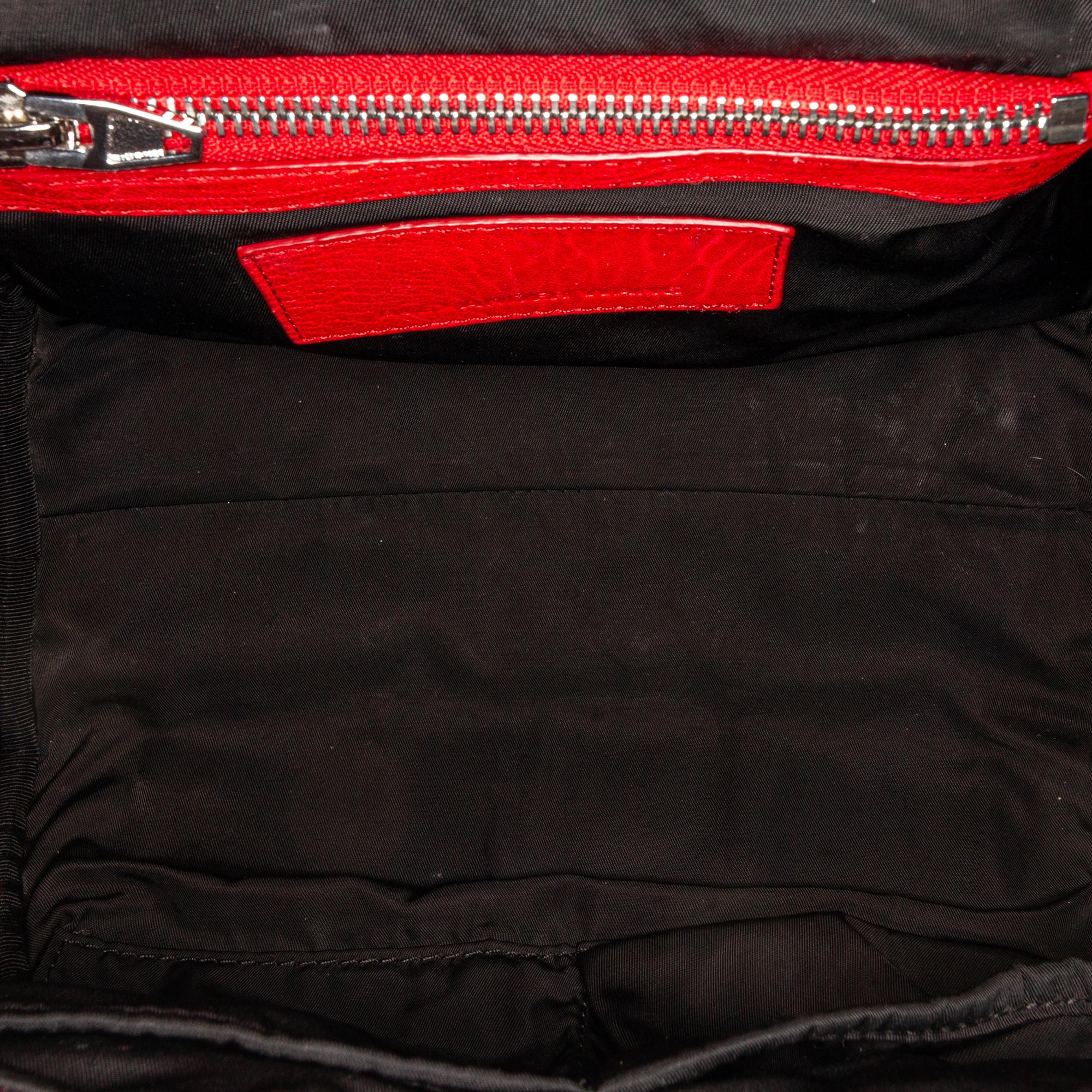 Alexander Wang Rockie Lambskin Leather Satchel (SHG-24537)