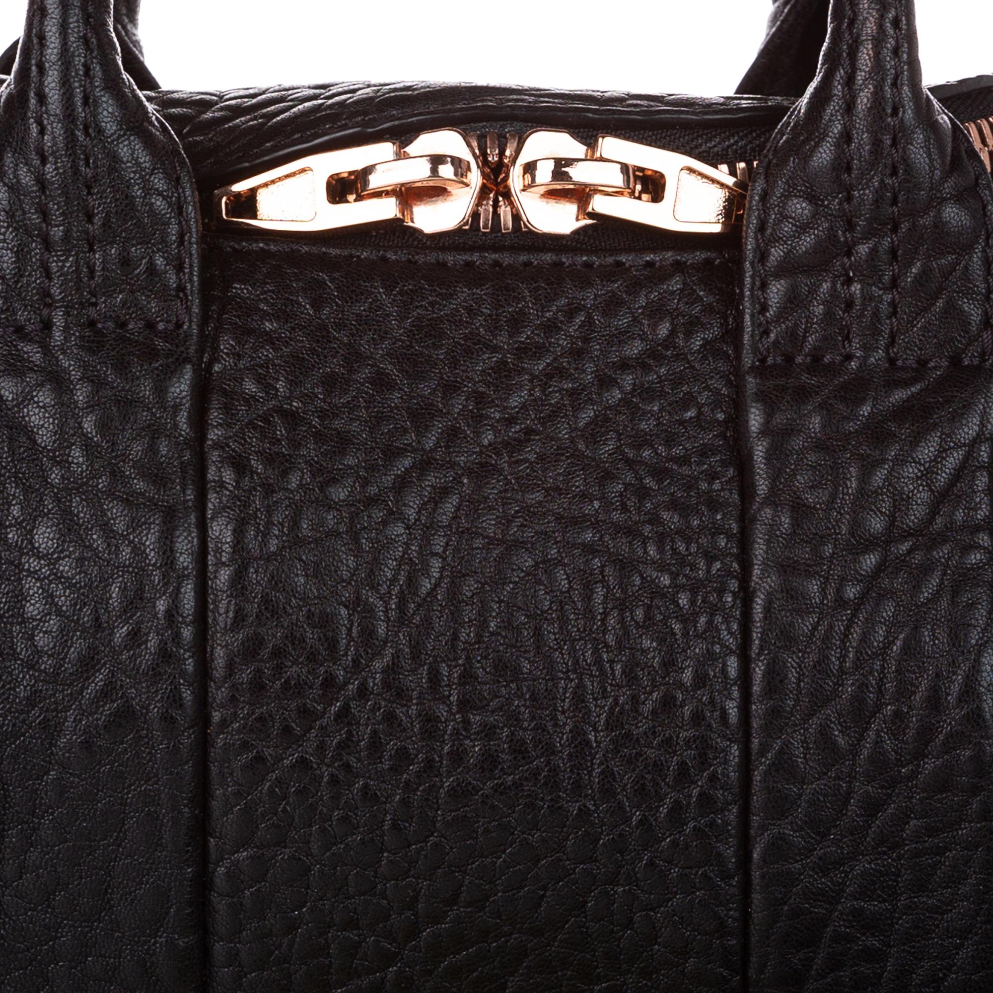 Alexander Wang Rockie Leather Satchel (SHG-30802)