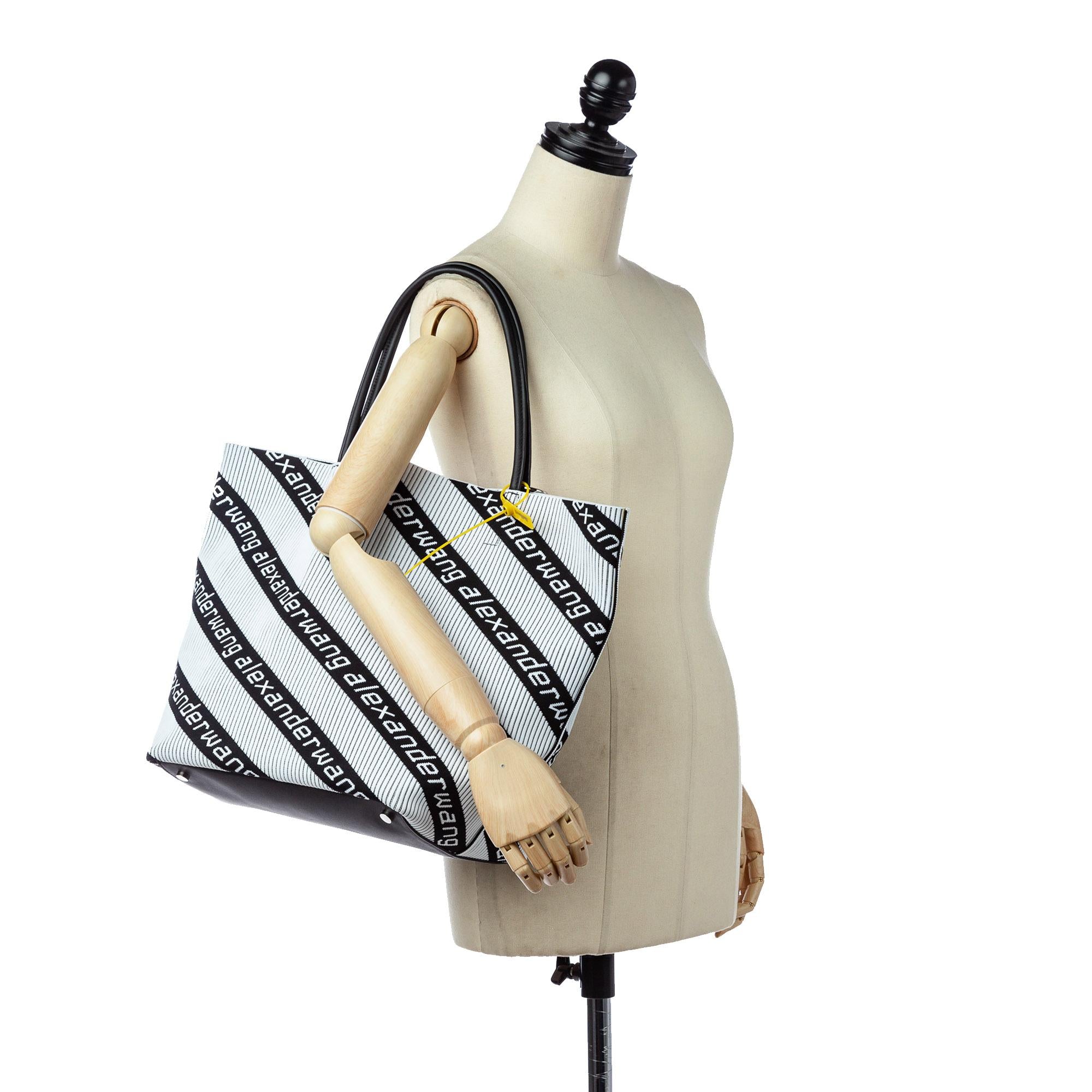 Alexander Wang Roxy Logo Knit Tote Bag (SHG-23257)