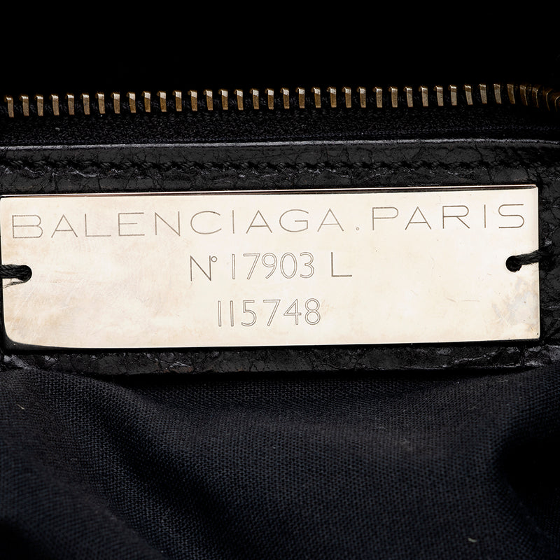 Balenciaga Agneau Classic City Satchel (SHF-20547)