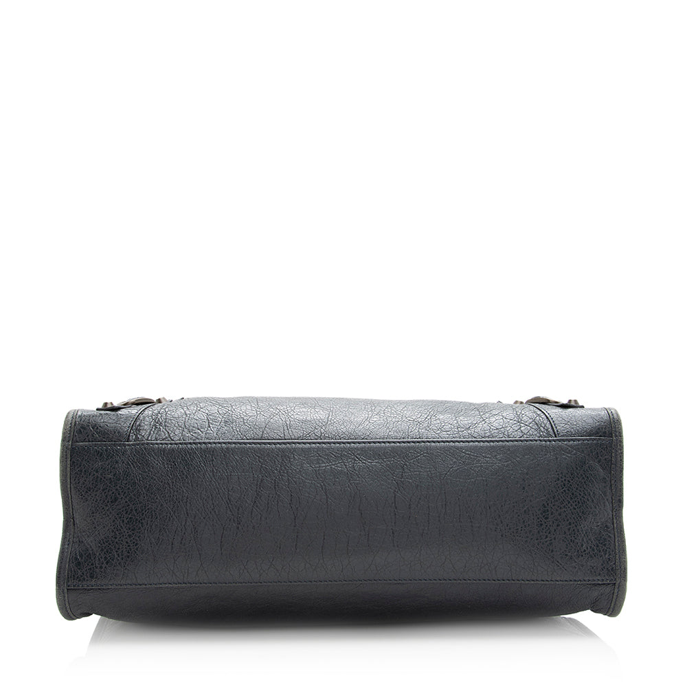 Balenciaga Agneau Classic City Satchel (SHF-20567)