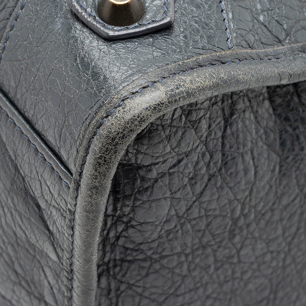 Balenciaga Agneau Classic City Satchel (SHF-20567)