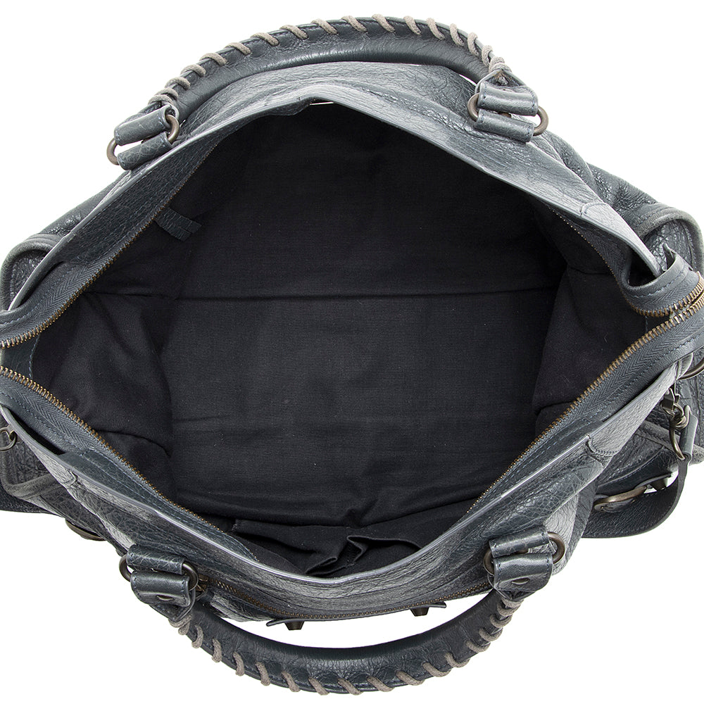 Balenciaga Agneau Classic City Satchel (SHF-20567)