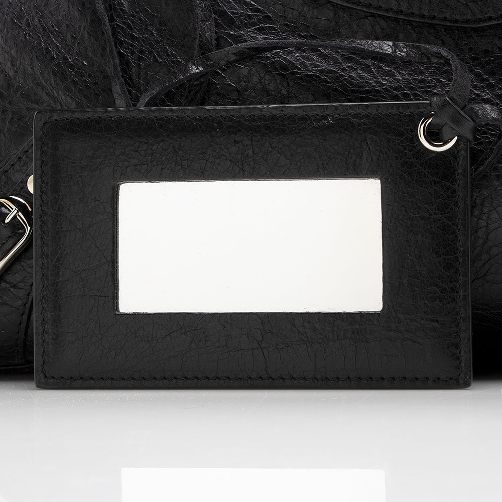 Balenciaga Agneau Classic City Satchel (SHF-20899)