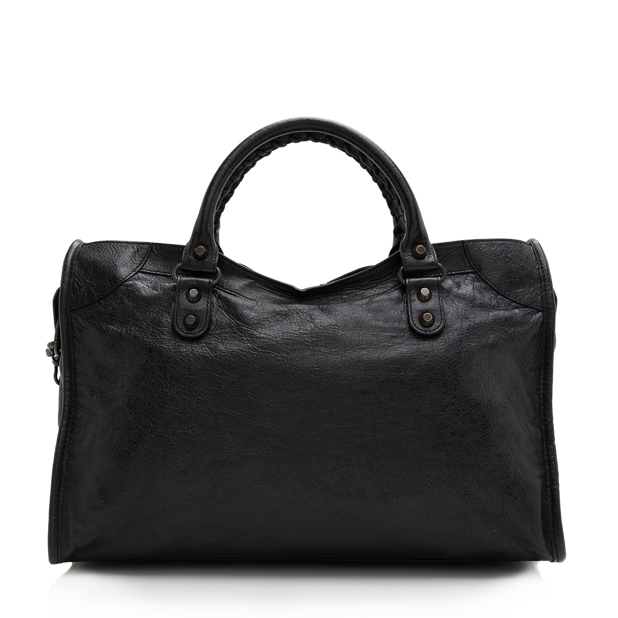 Balenciaga Agneau Classic City Satchel (SHF-22758)