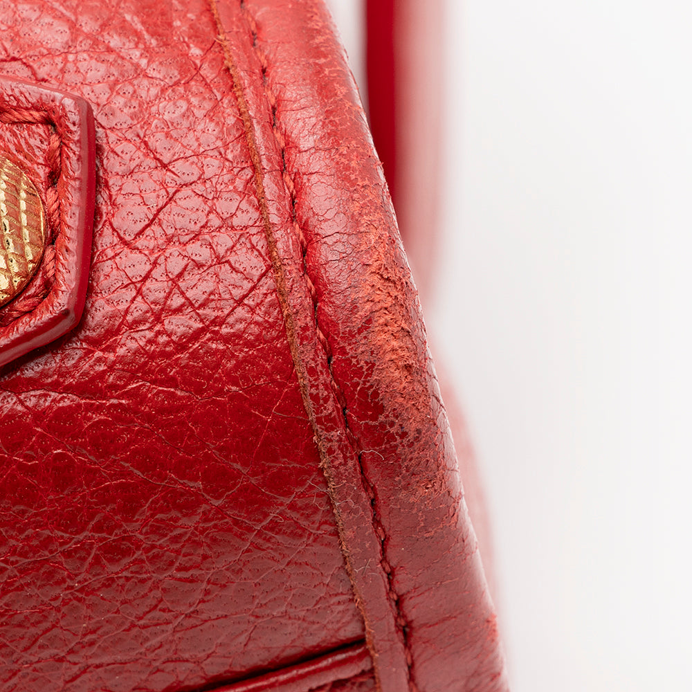 Balenciaga Agneau Giant 12 City Satchel (SHF-20898)