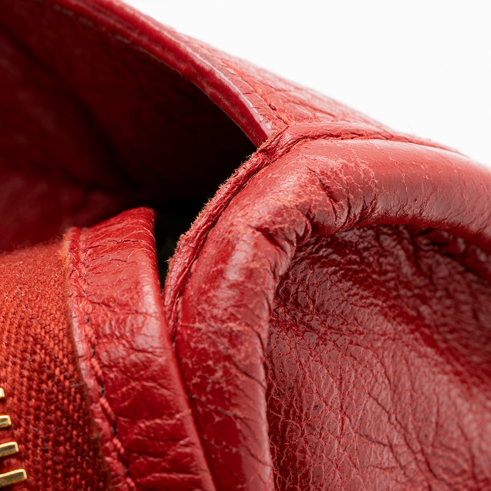 Balenciaga Agneau Giant 12 City Satchel (SHF-20898)