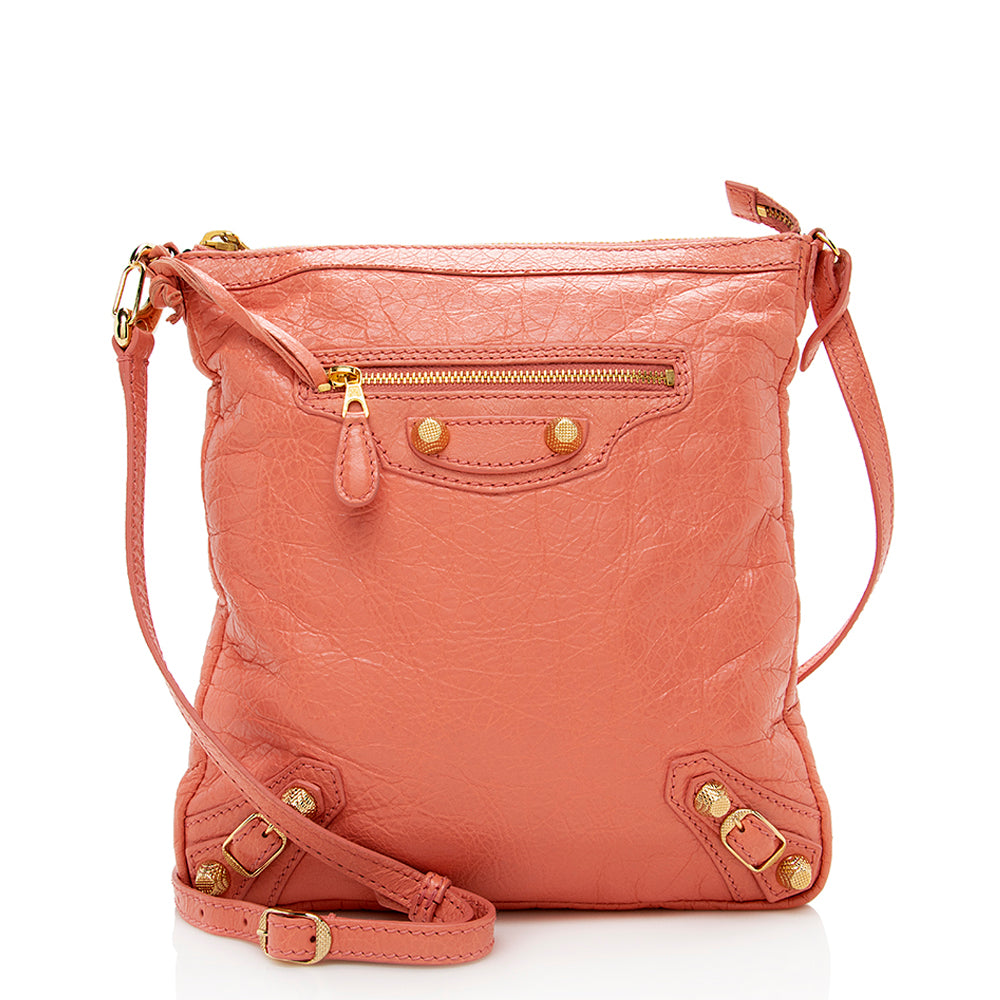 Balenciaga Arena Giant 12 Flat Crossbody Bag (SHF-14941)