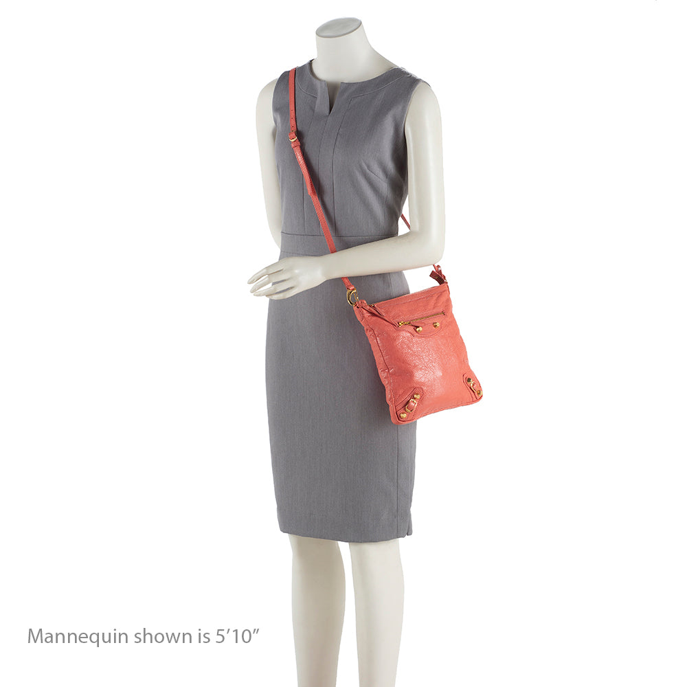 Balenciaga Arena Giant 12 Flat Crossbody Bag (SHF-14941)