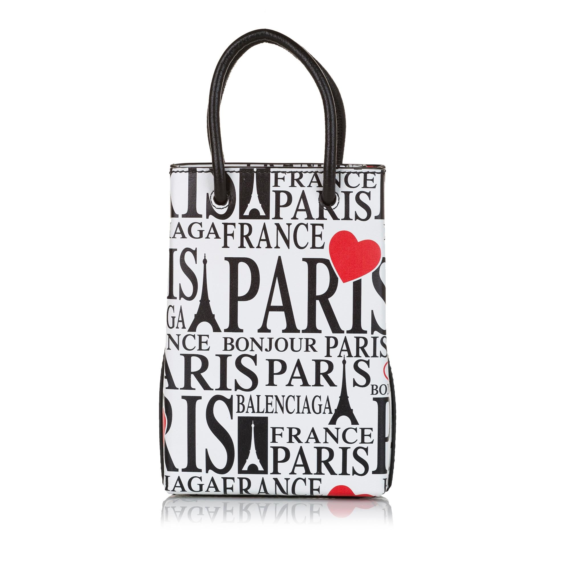 Balenciaga Bonjour Paris Shopping Phone Holder (SHG-35148)