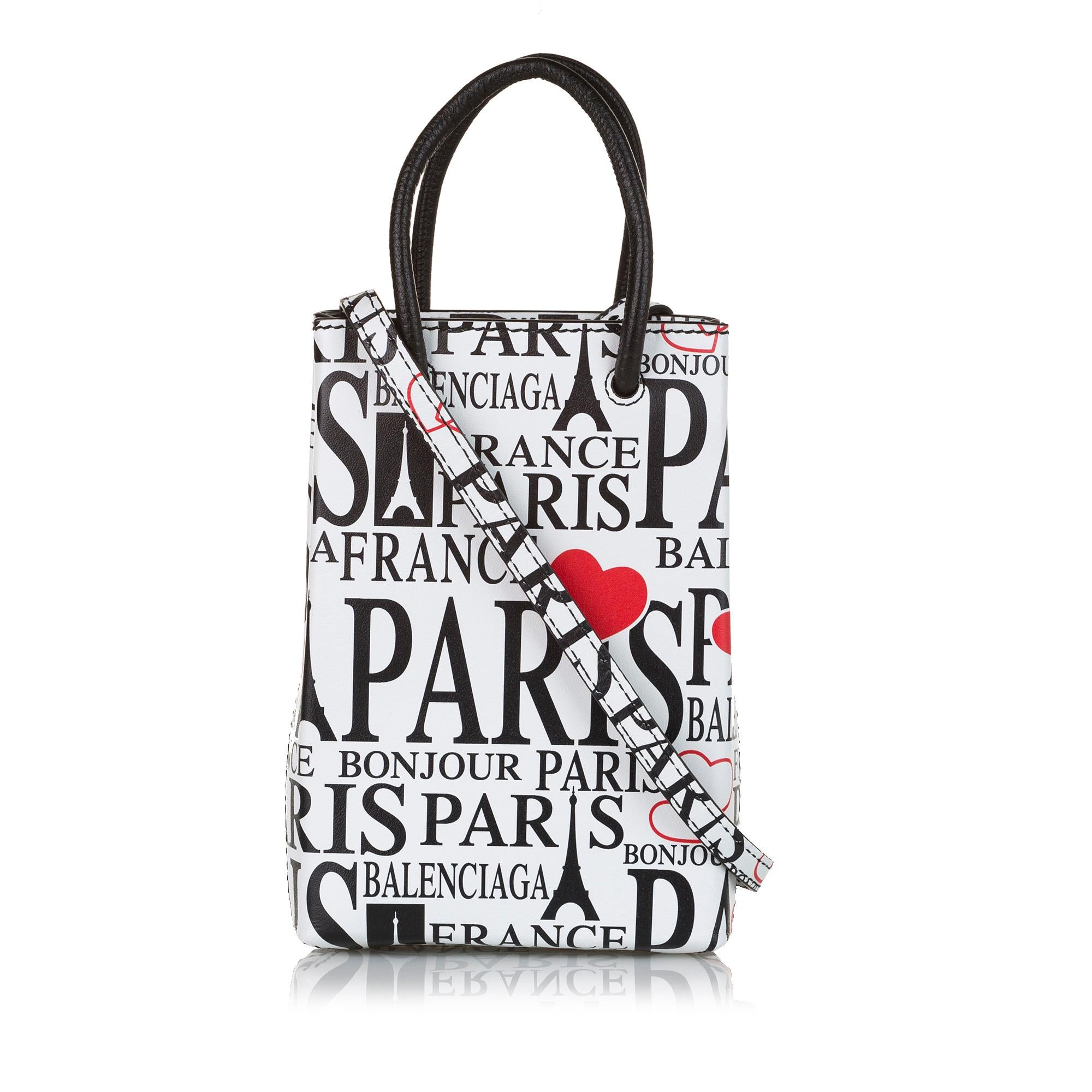 Balenciaga Bonjour Paris Shopping Phone Holder (SHG-35148)