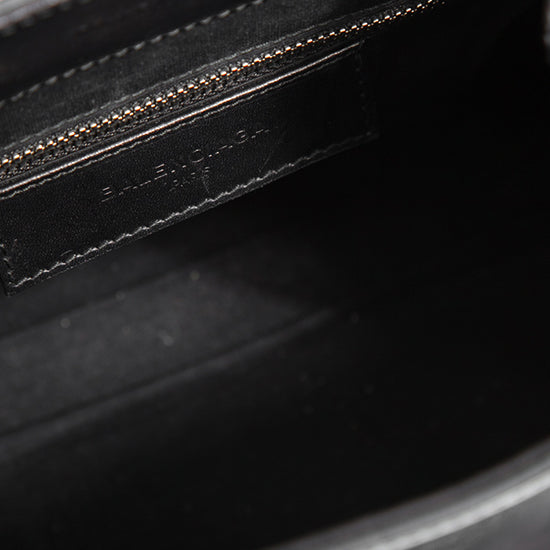 Balenciaga Calfskin Leather Padlock Mini All Afternoon Tote - FINAL SALE (SHF-10460)