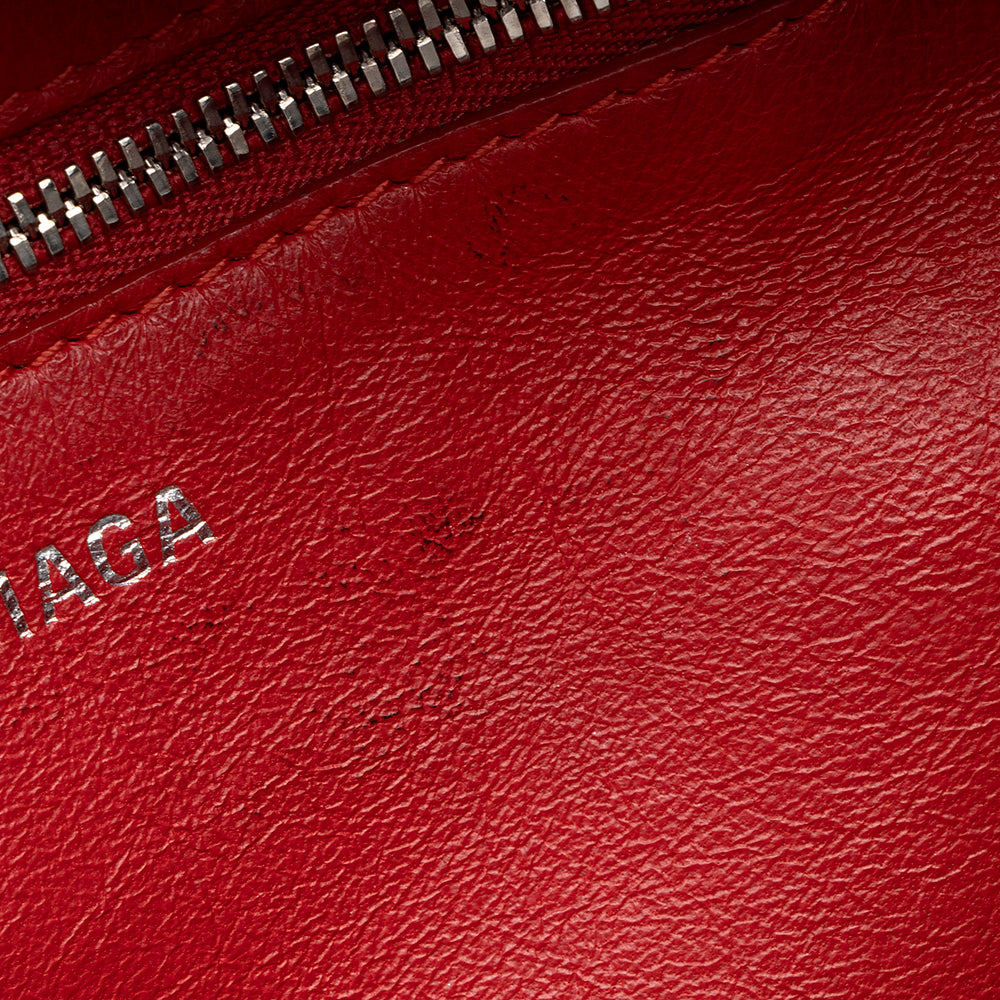 Balenciaga Calfskin Triangle Square XS Bag (SHF-21060)