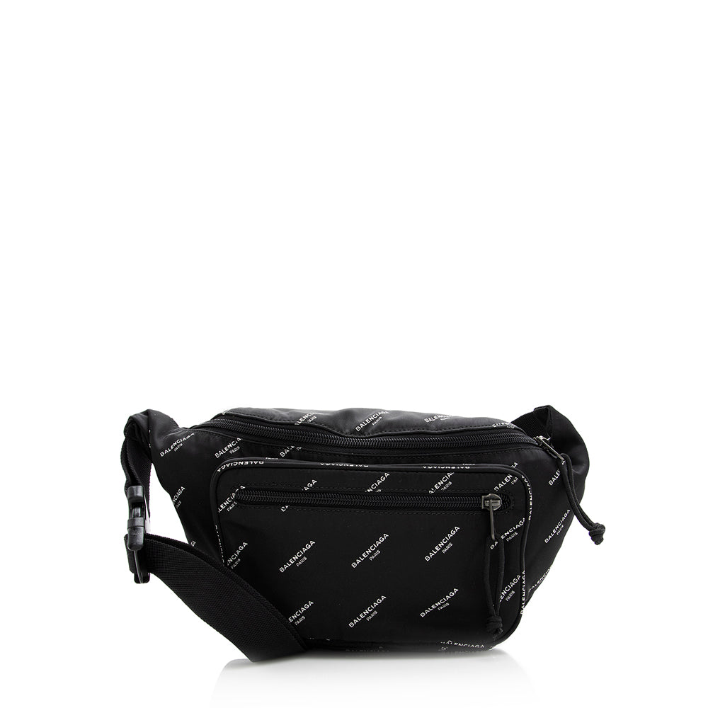 Balenciaga Canvas Explorer Belt Bag (SHF-20615)