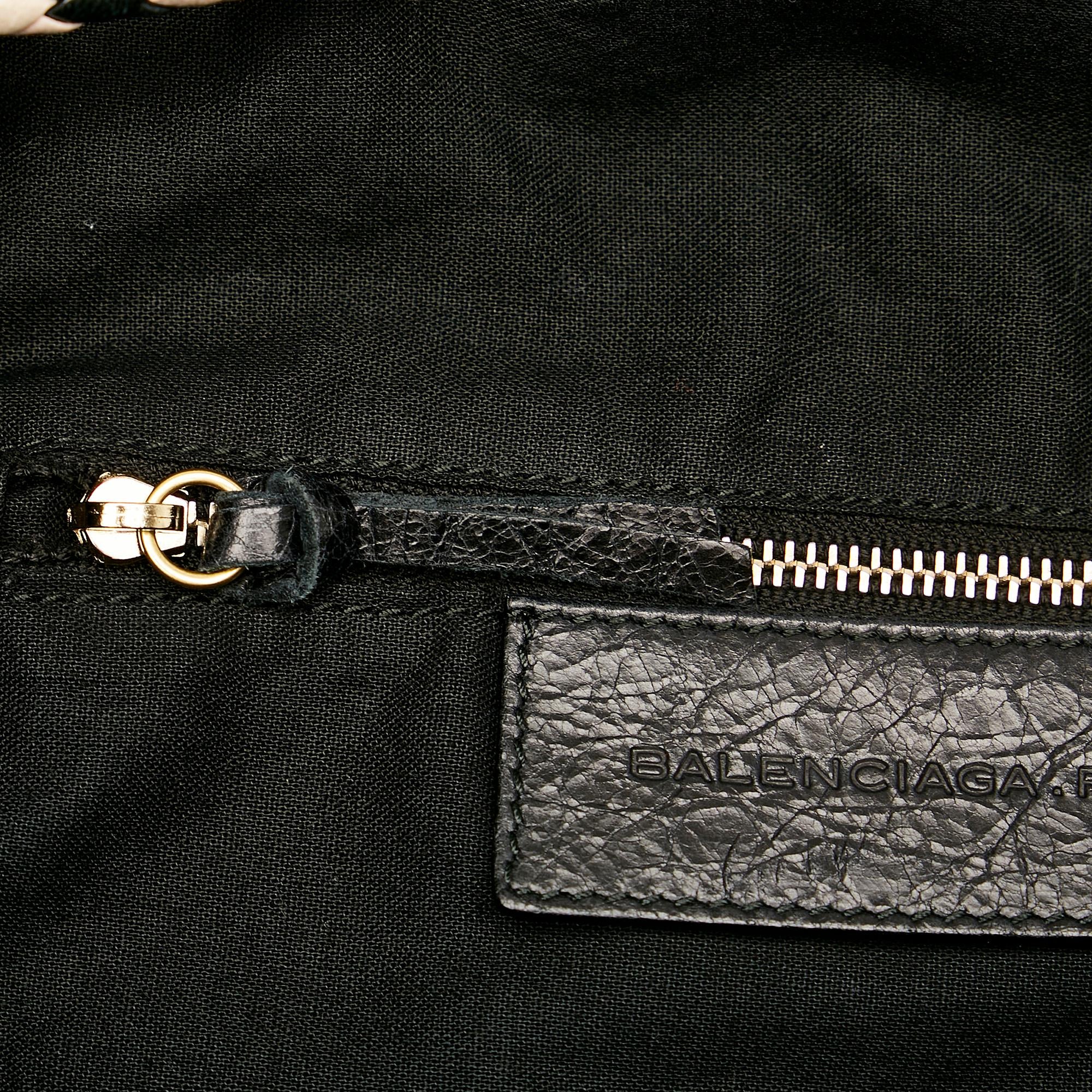 Balenciaga Floral Print Satin Bucket Bag (SHG-25724)