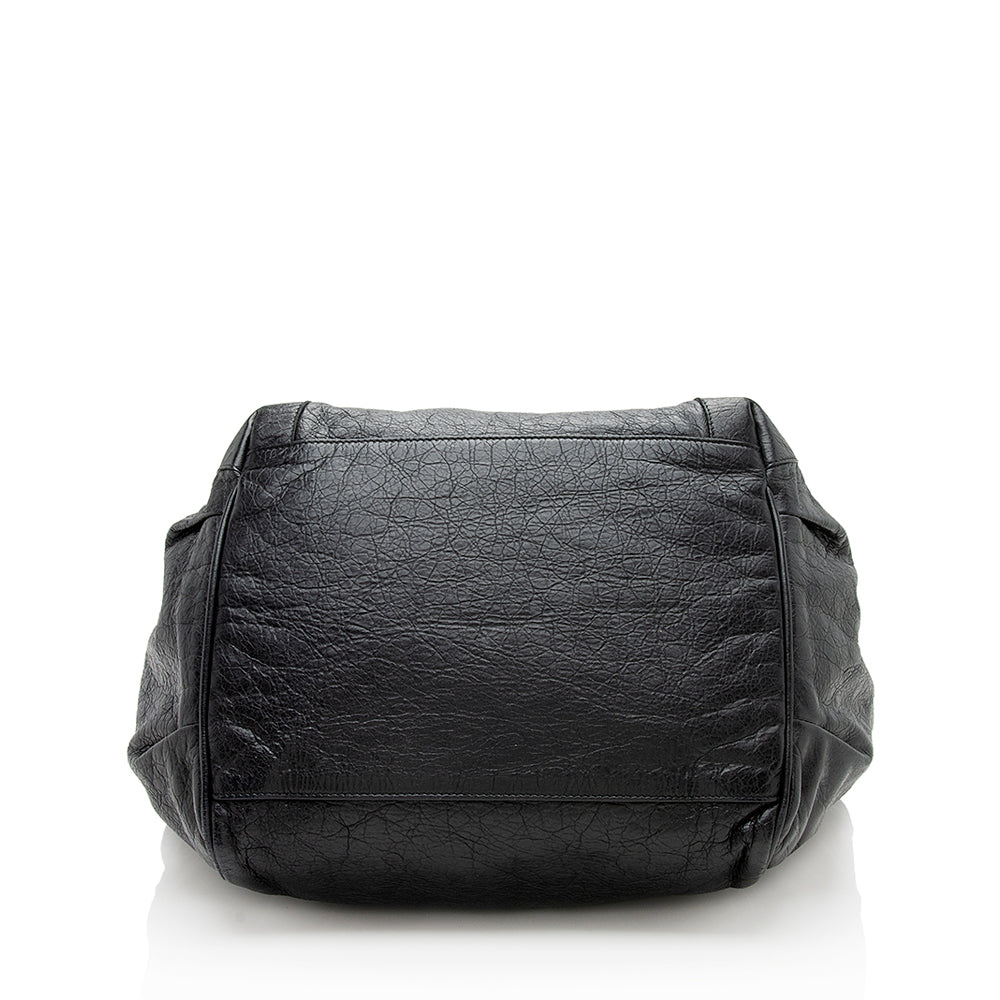 Balenciaga Lambskin Sunday S Tote - FINAL SALE (SHF-12206)