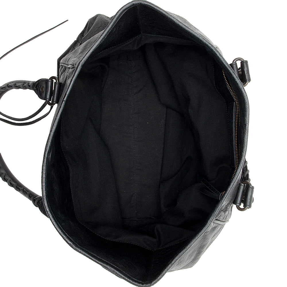 Balenciaga Lambskin Sunday S Tote - FINAL SALE (SHF-12206)