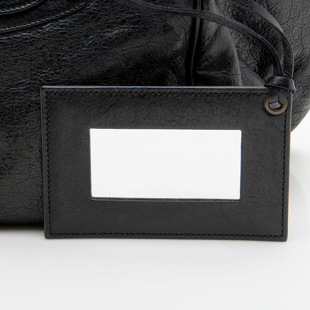 Balenciaga Lambskin Sunday S Tote - FINAL SALE (SHF-12206)