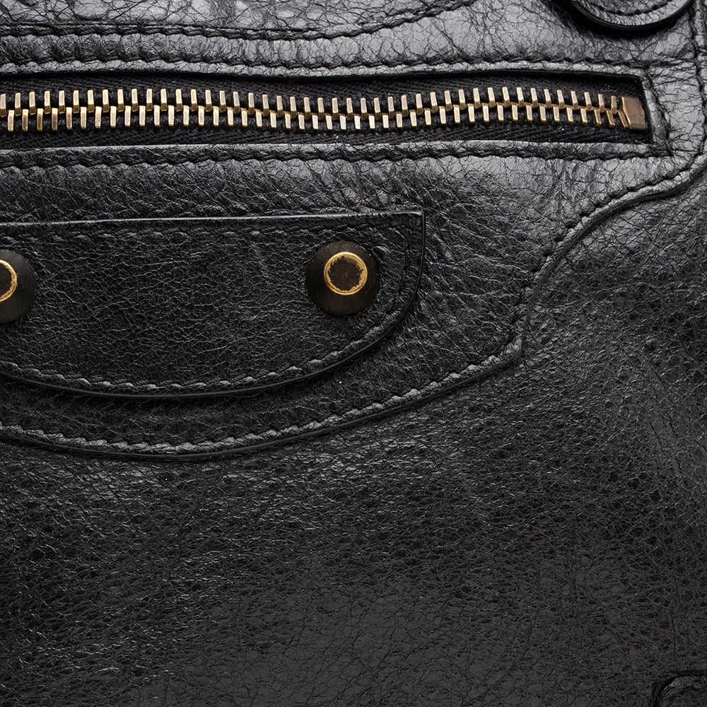 Balenciaga Lambskin Sunday S Tote (SHF-13688)