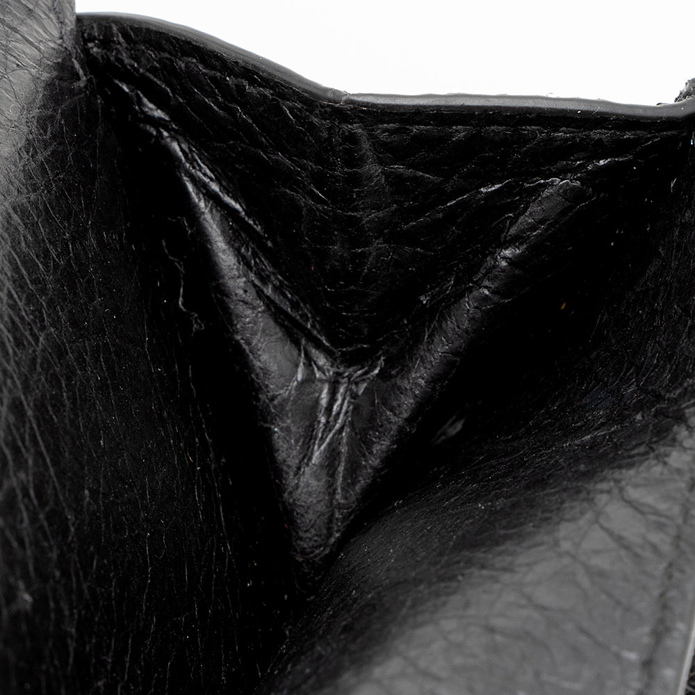 Balenciaga Leather Graffiti Mini Wallet (SHF-16612)