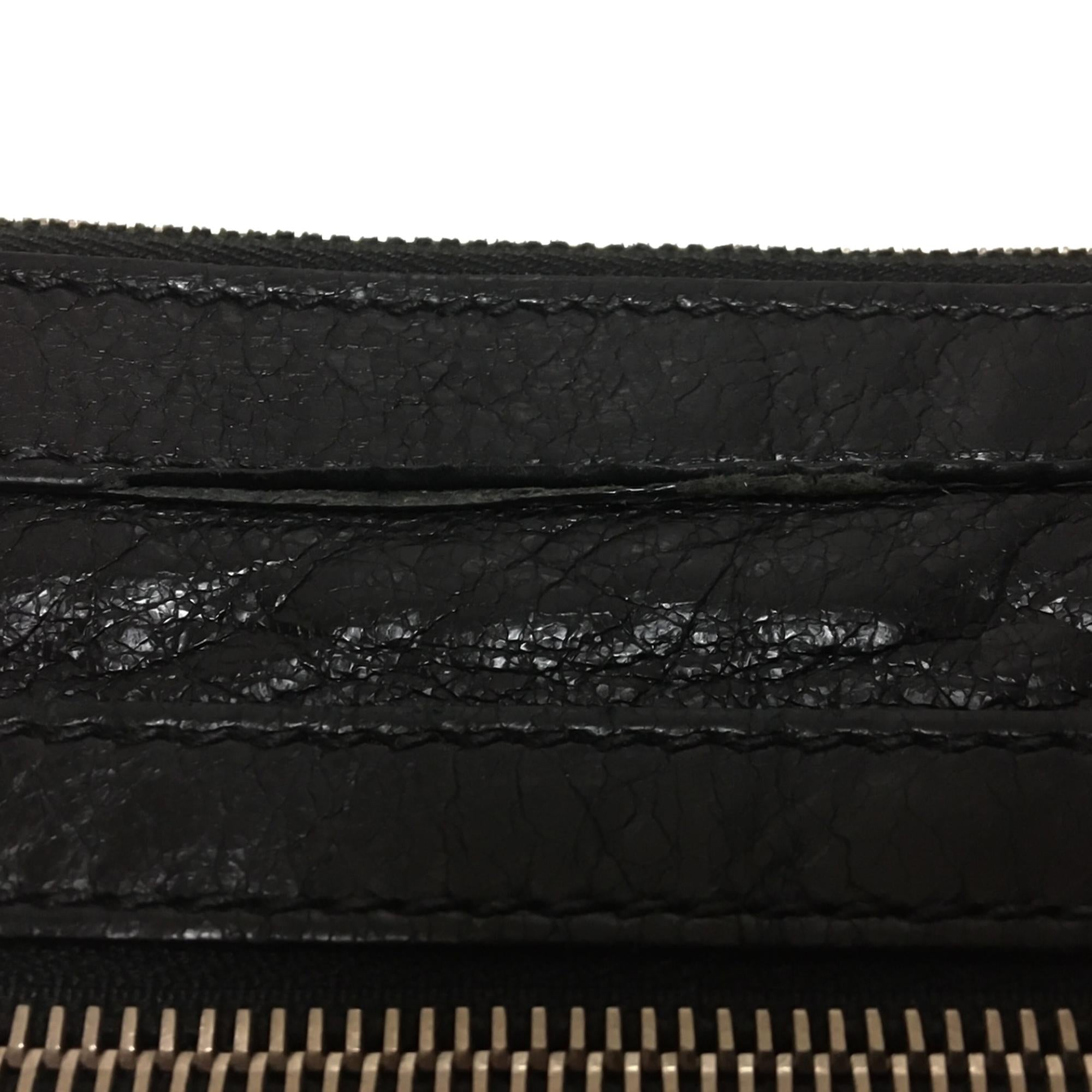 Balenciaga Motocross Classic Clip L Clutch Bag (SHG-34959)