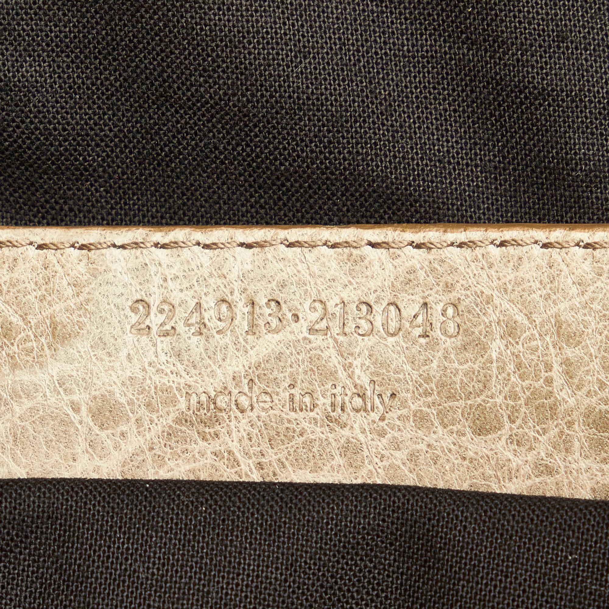 Balenciaga Motocross Classic Day Leather Hobo (SHG-33963)