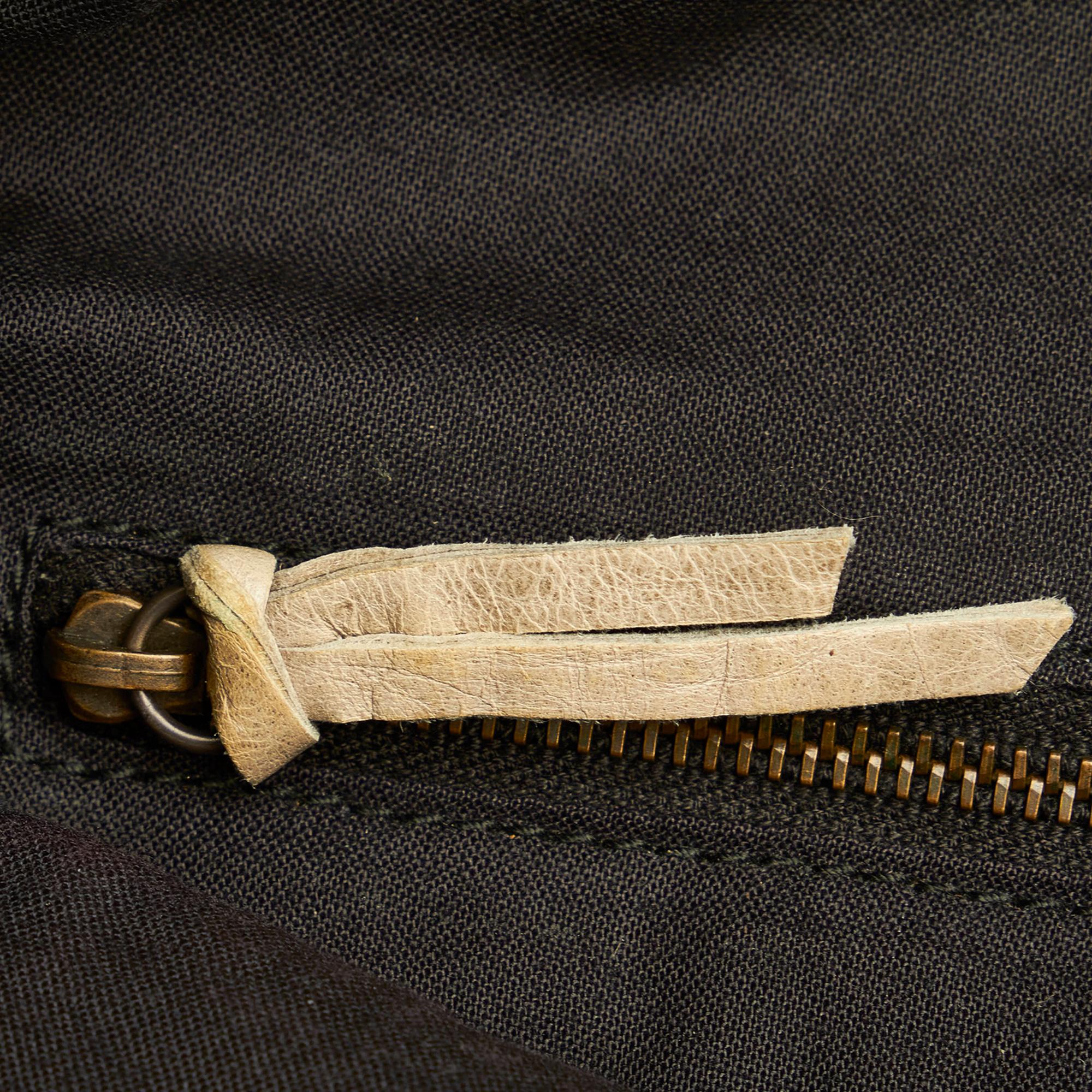 Balenciaga Motocross Classic Day Leather Hobo (SHG-33963)