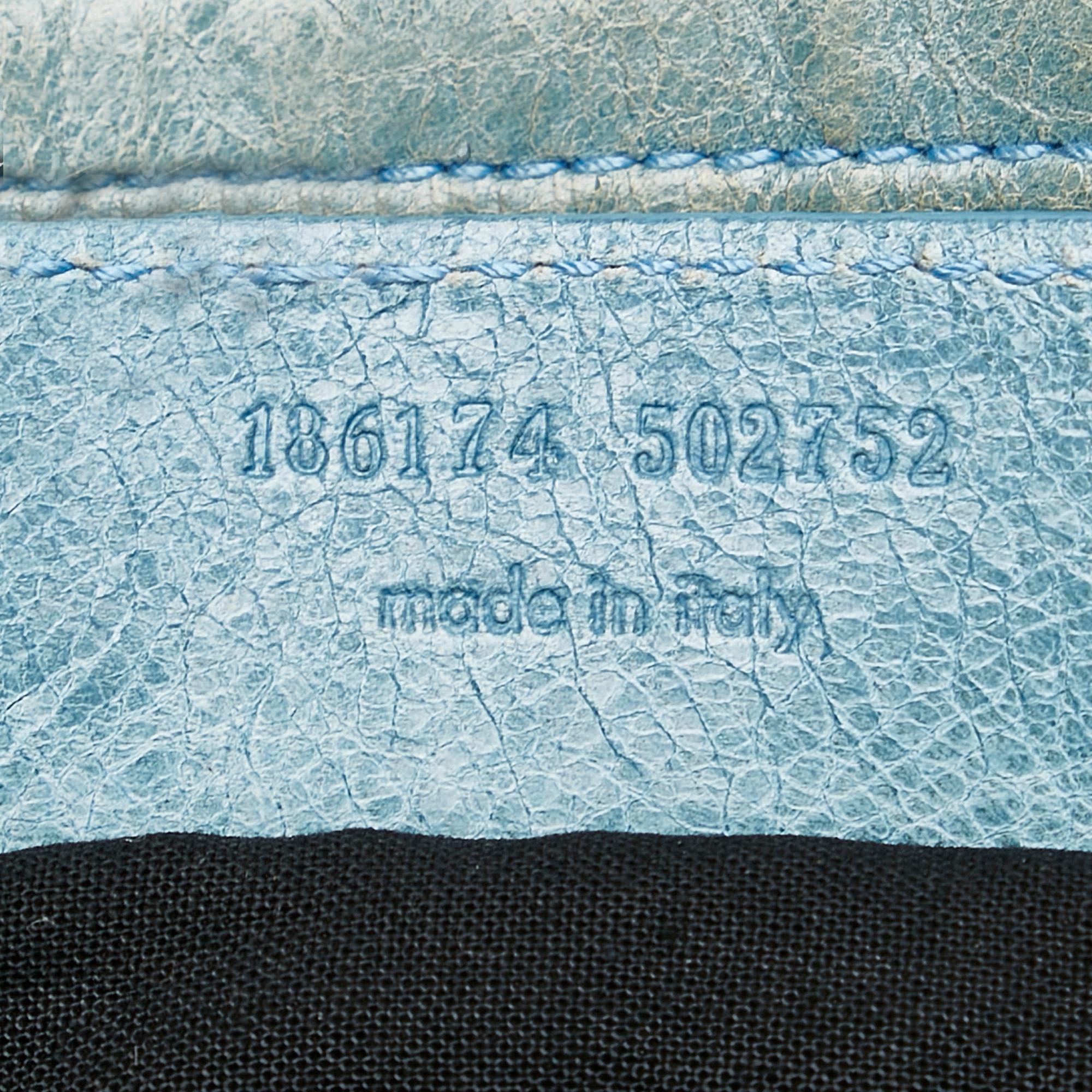 Balenciaga Motocross Classic Step Leather Handbag (SHG-25897)