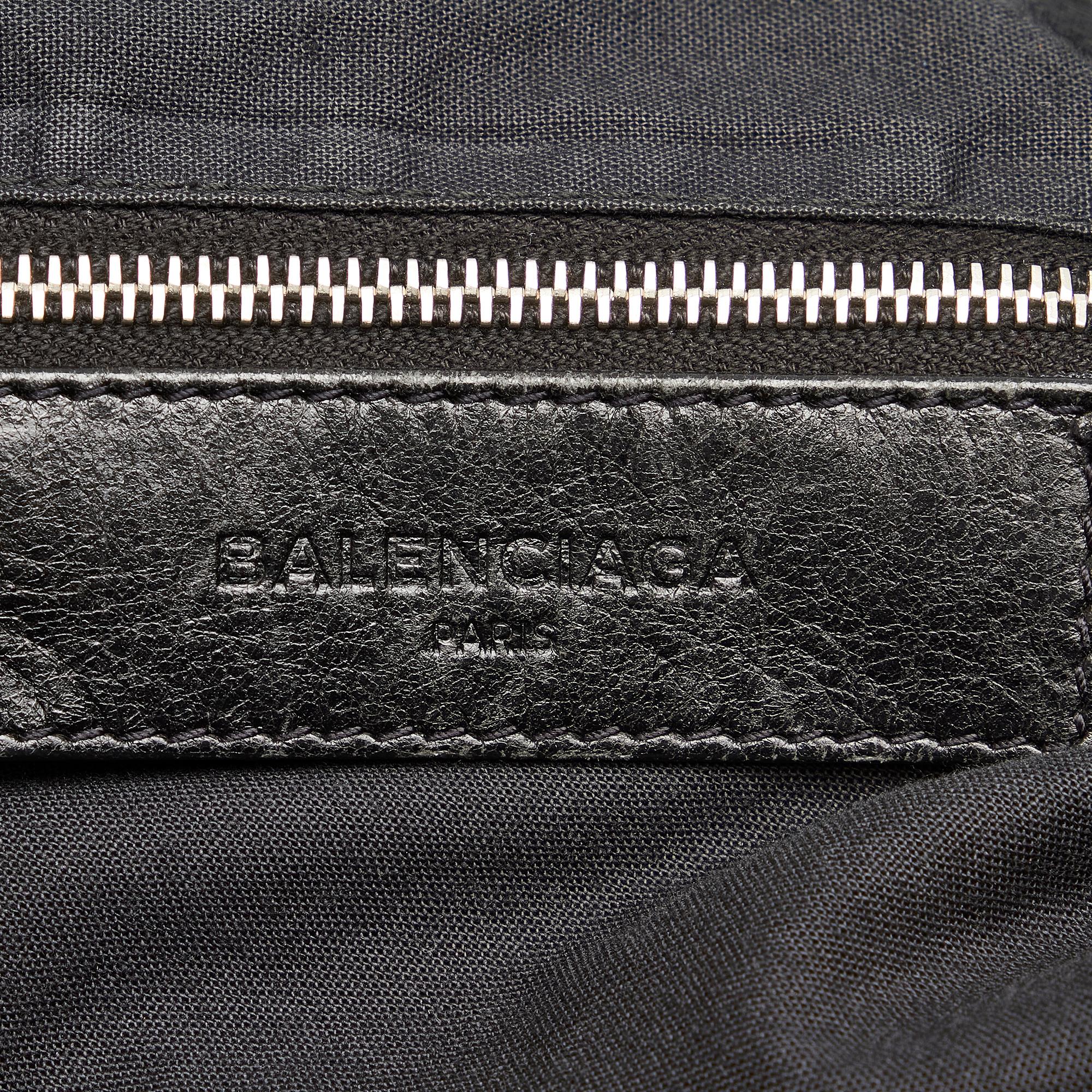 Balenciaga Motocross Classic Traveler S Leather Backpack (SHG-26426)