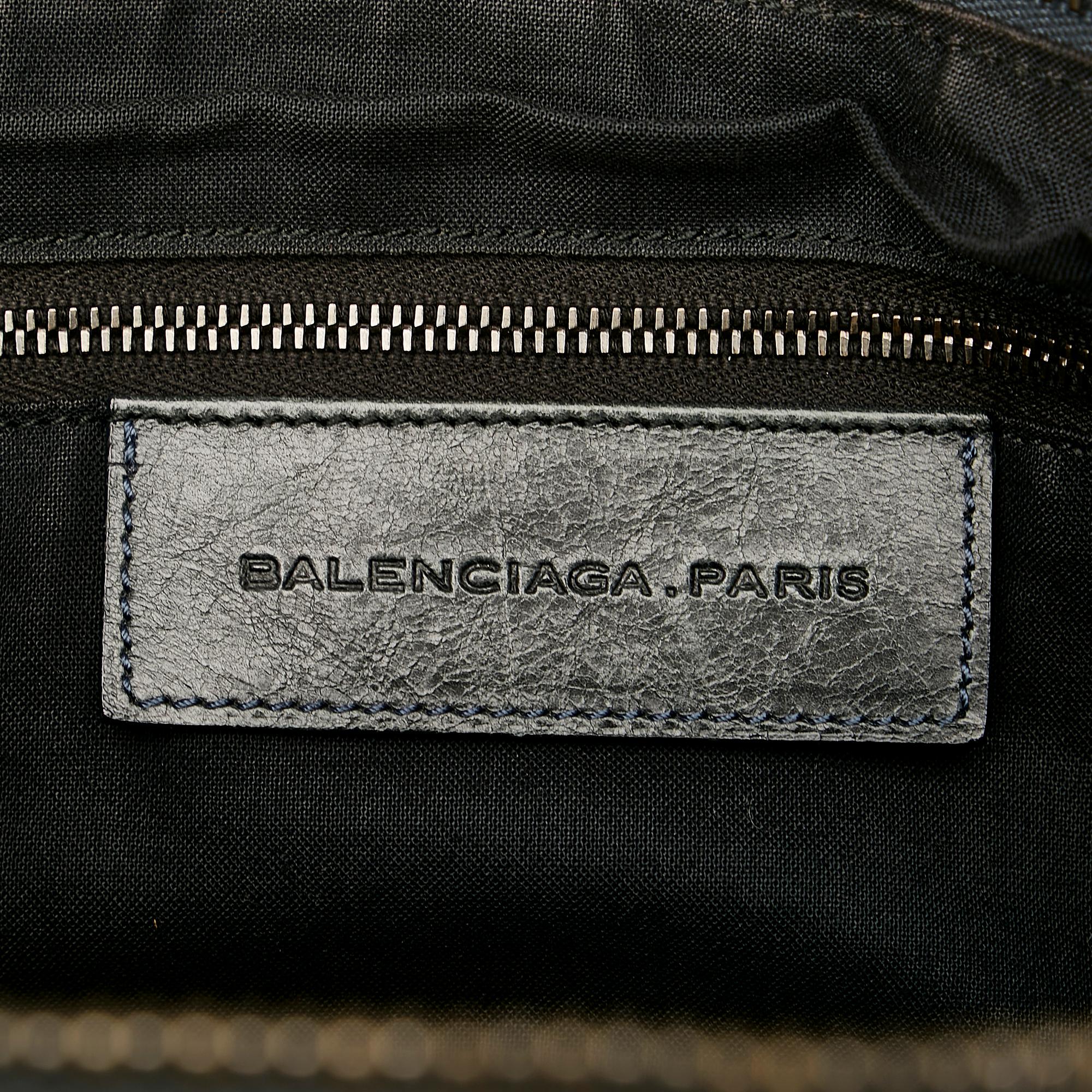 Balenciaga Motocross Day Leather Crossbody Bag (SHG-23541)