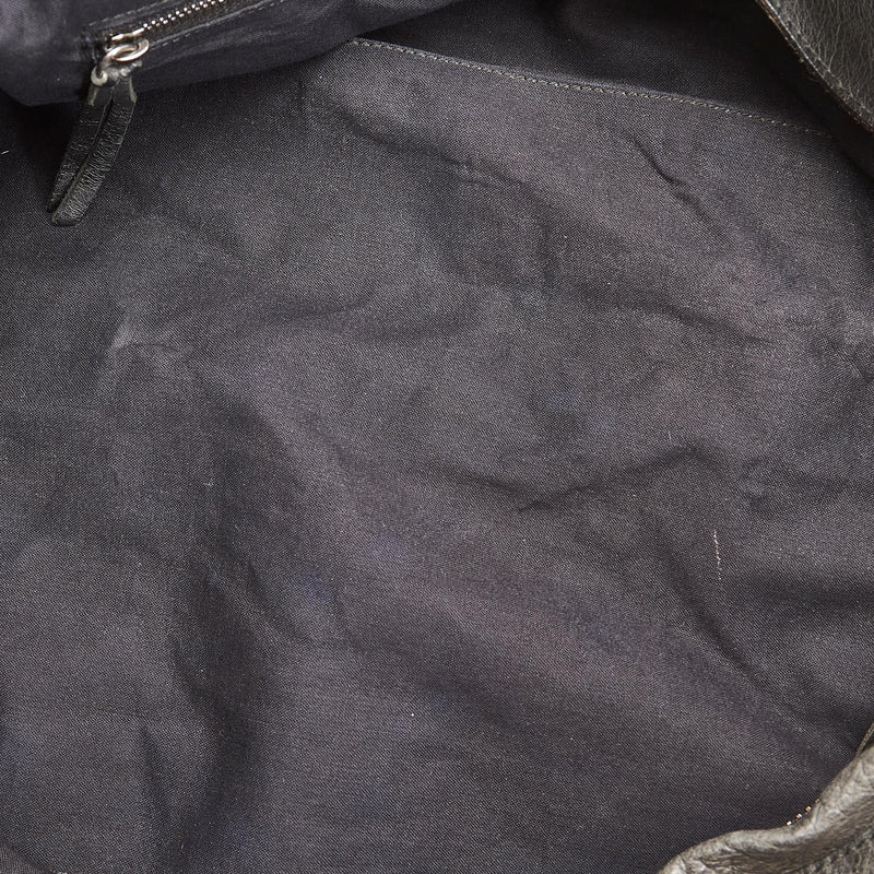 Balenciaga Motocross Day Leather Shoulder Bag (SHG-26859)
