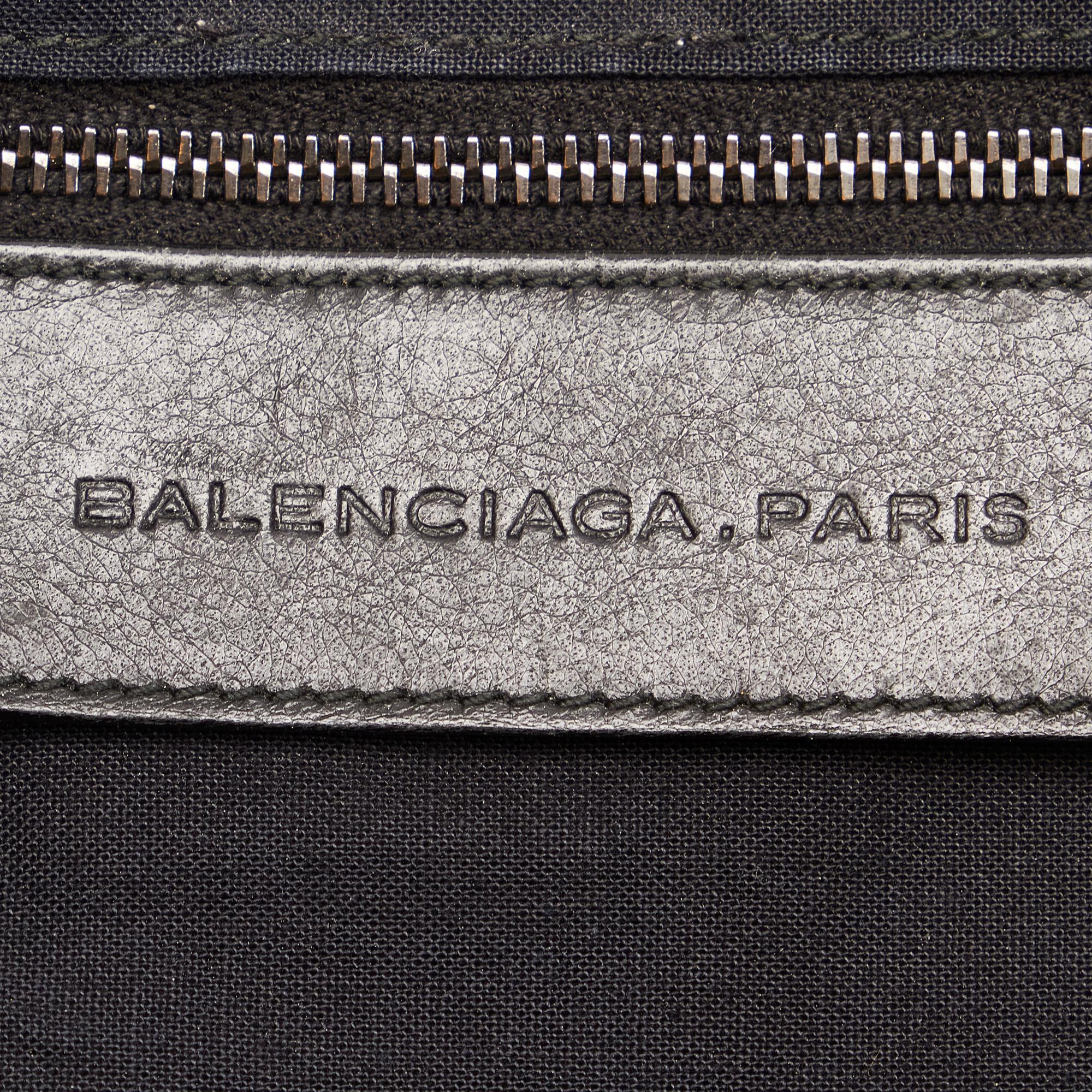 Balenciaga Motocross Day Leather Shoulder Bag (SHG-26859)