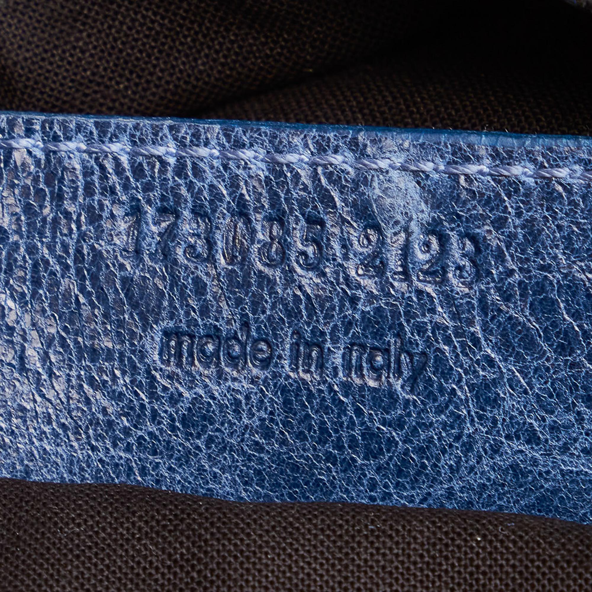 Balenciaga Motocross Giant 21 Brief Leather Handbag (SHG-27907)