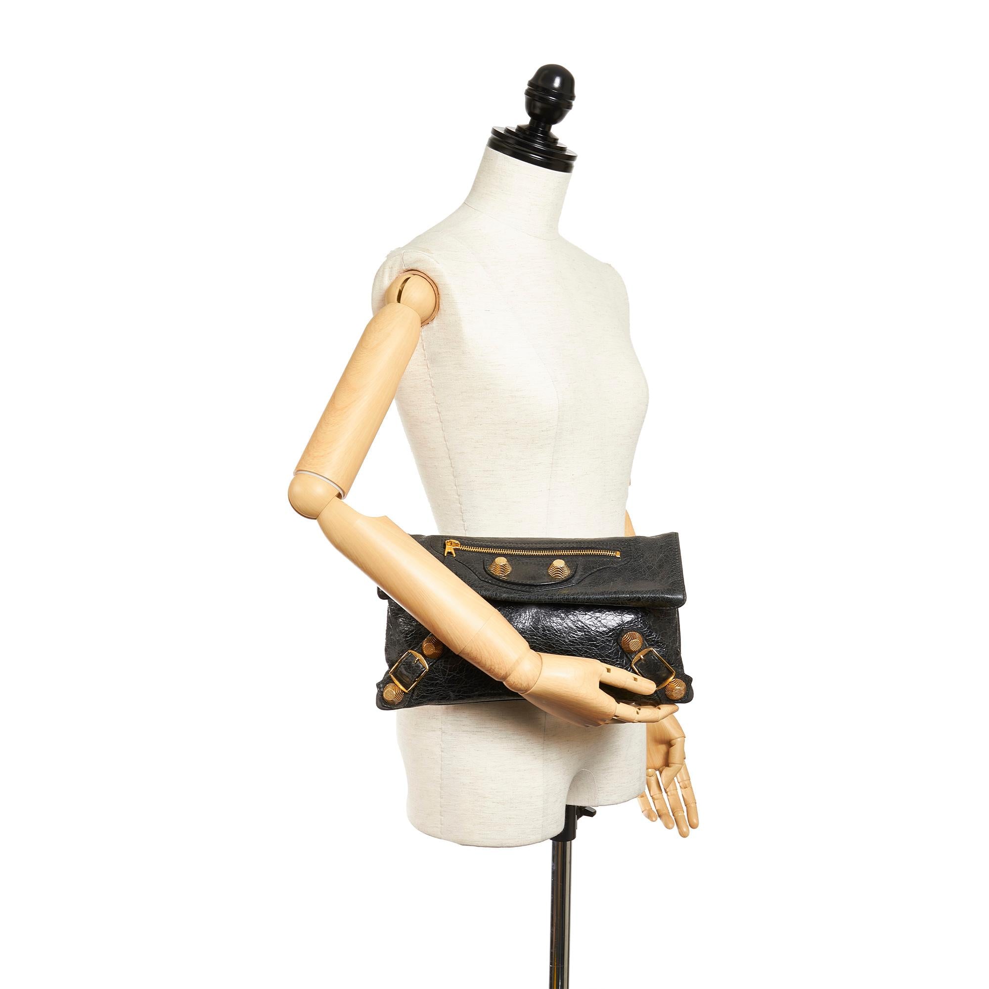 Balenciaga Motocross Giant 21 Envelope Clutch Bag (SHG-27148)