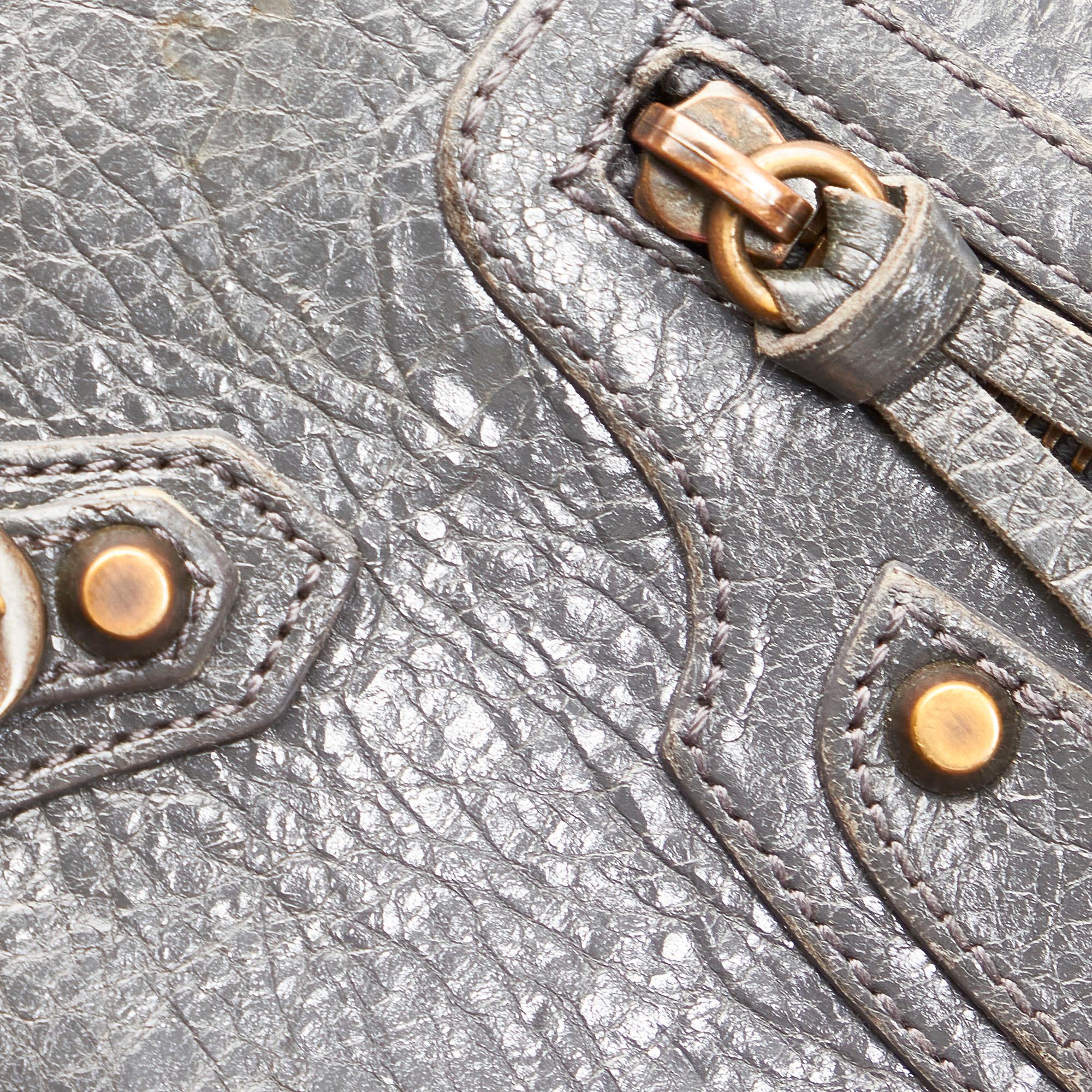 Balenciaga Motocross Leather Wallet (SHG-26769)