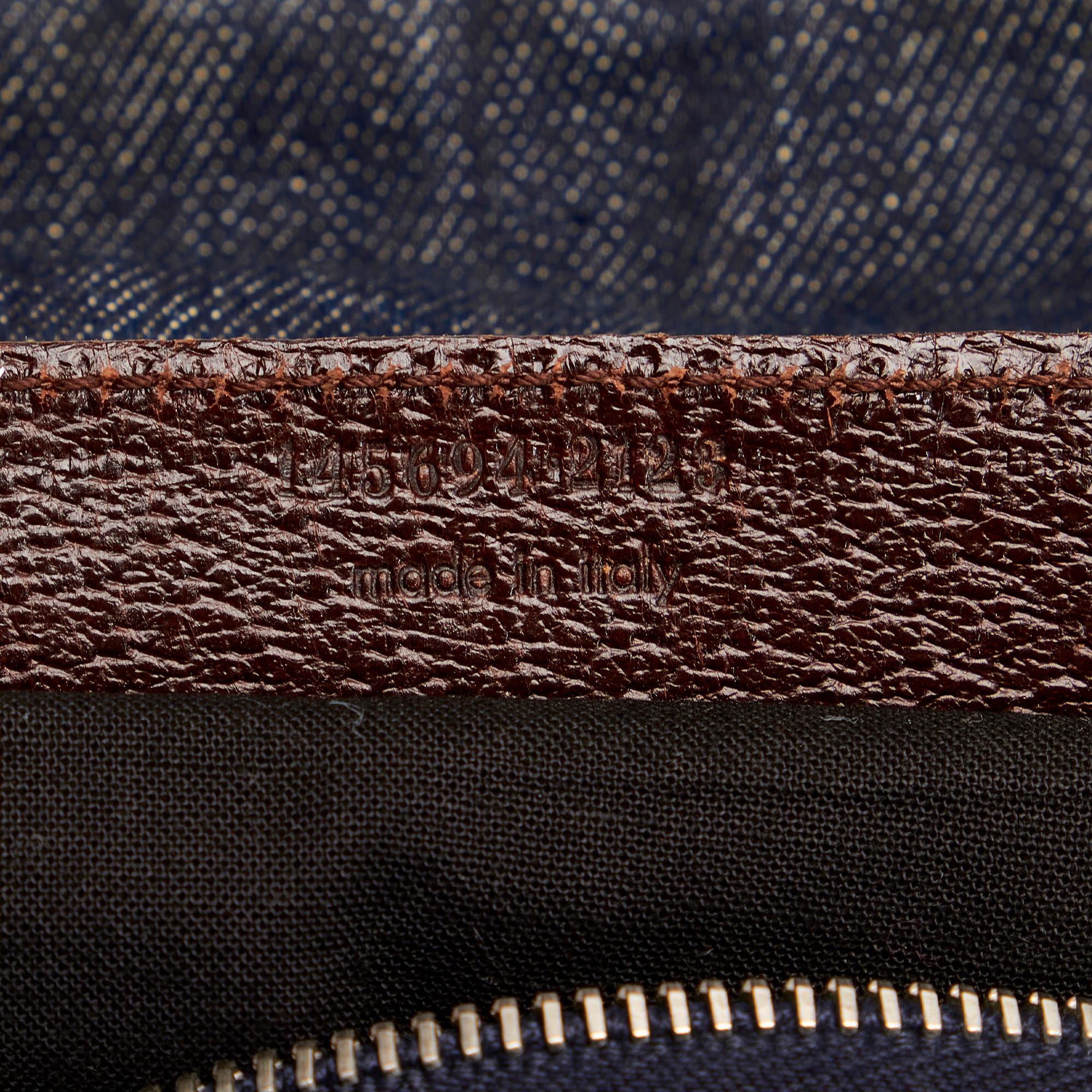 Balenciaga Motocross Twiggy Denim Handbag (SHG-27194)