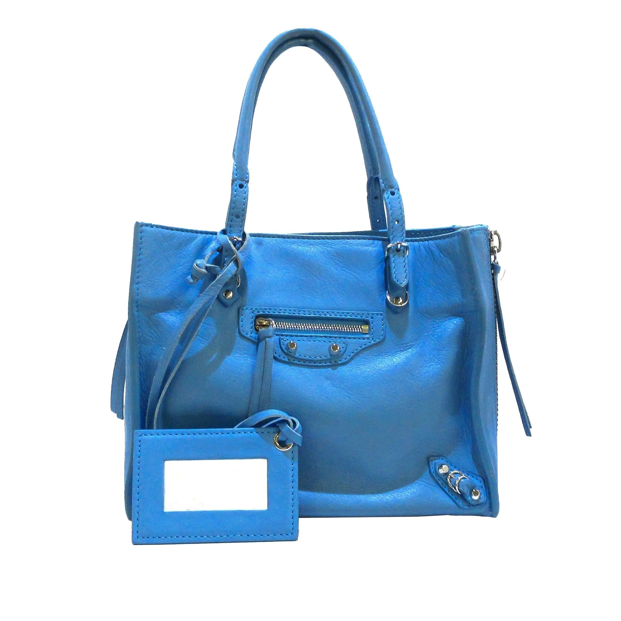 Balenciaga Papier A4 Leather Satchel (SHG-27904)