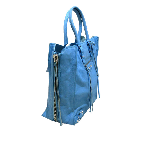 Balenciaga Papier A5 Leather Tote Bag (SHG-jrm6nk) – LuxeDH